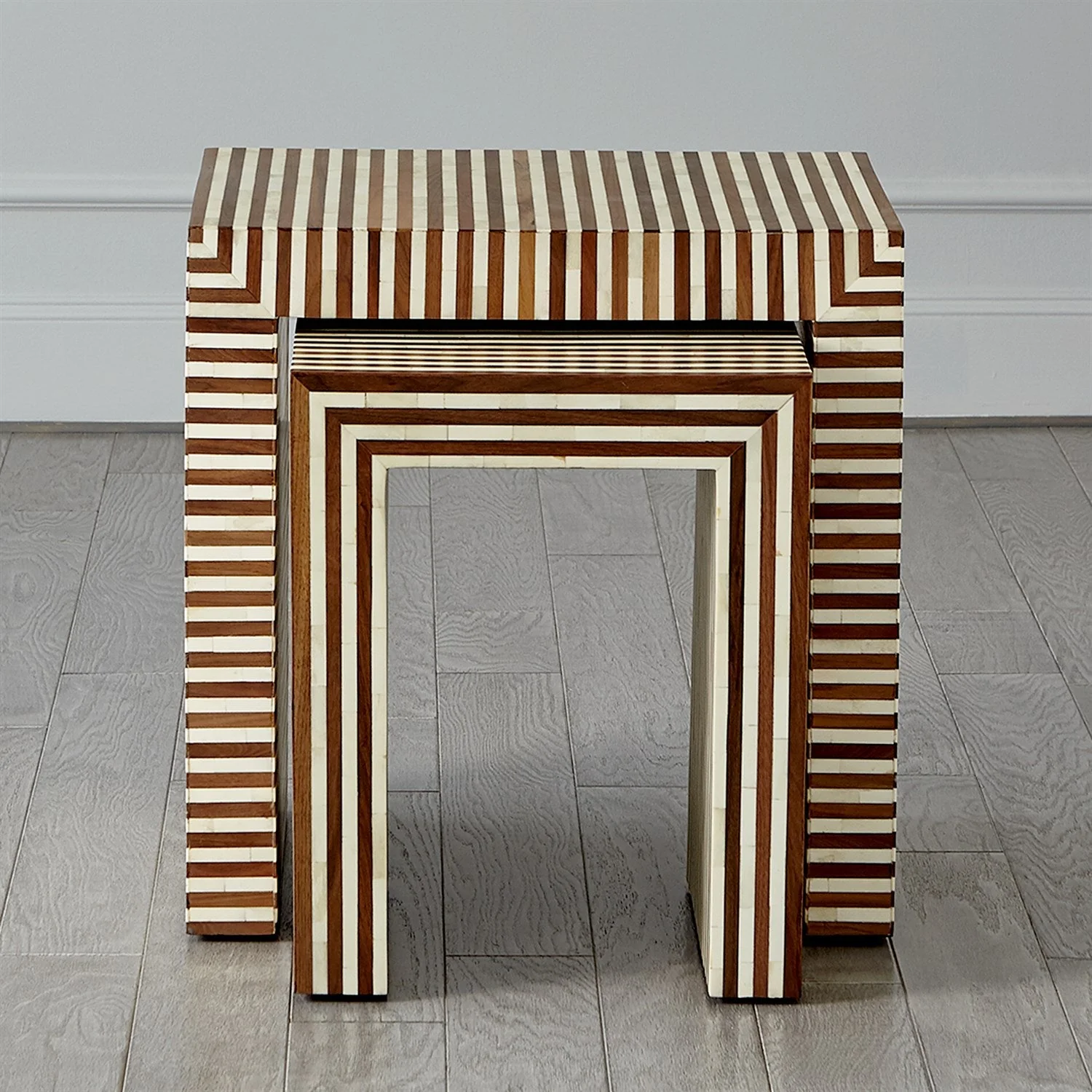 Global Views Sienna Nesting End Table - Image 9