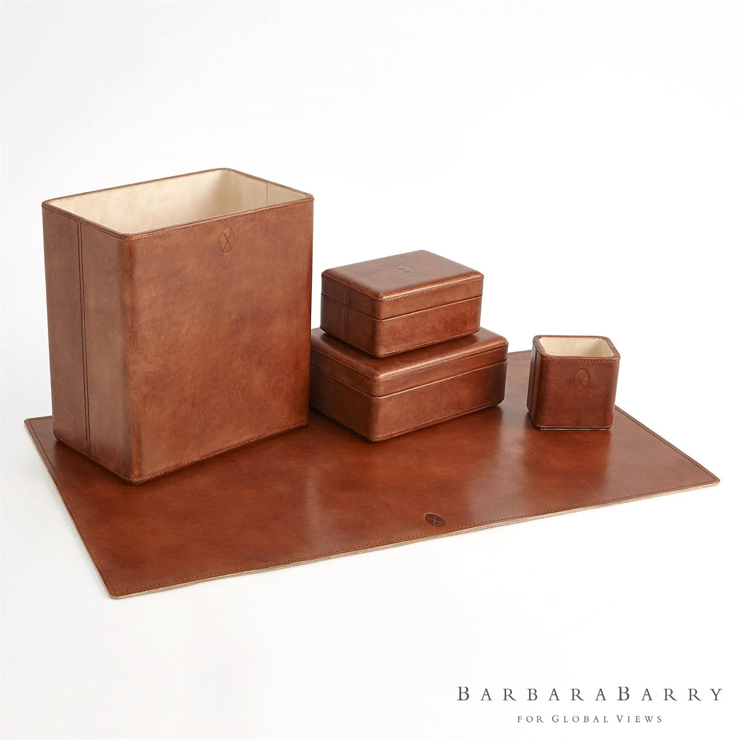 Global Views Signature Tobacco Desk Accessories - Image 4