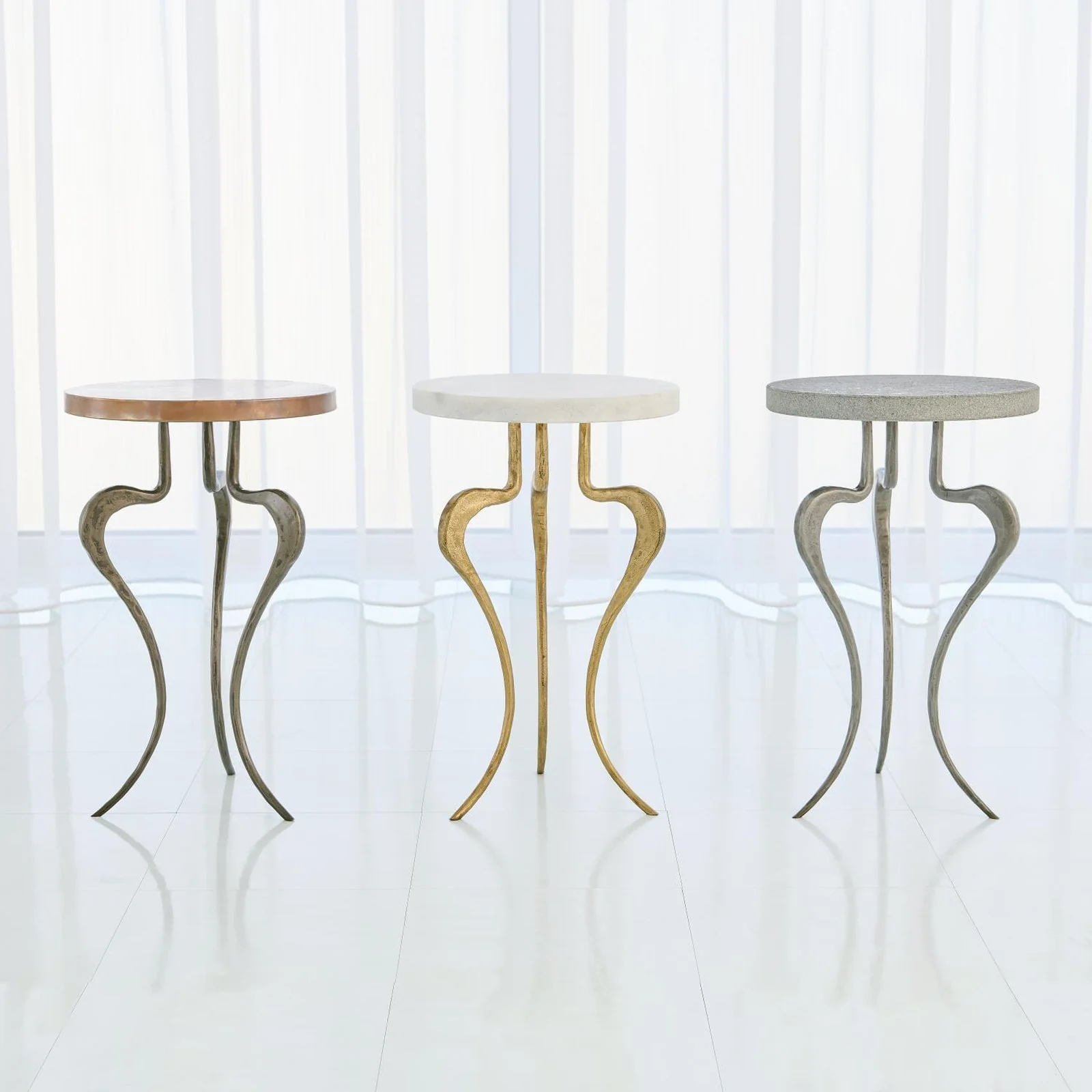 Global Views Silhouette Accent Table - Image 3