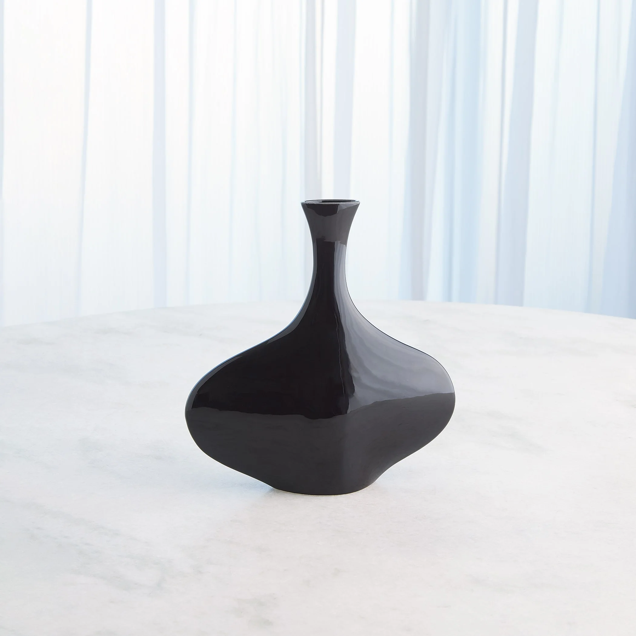 Global Views Silhouette Vase Black - Image 11