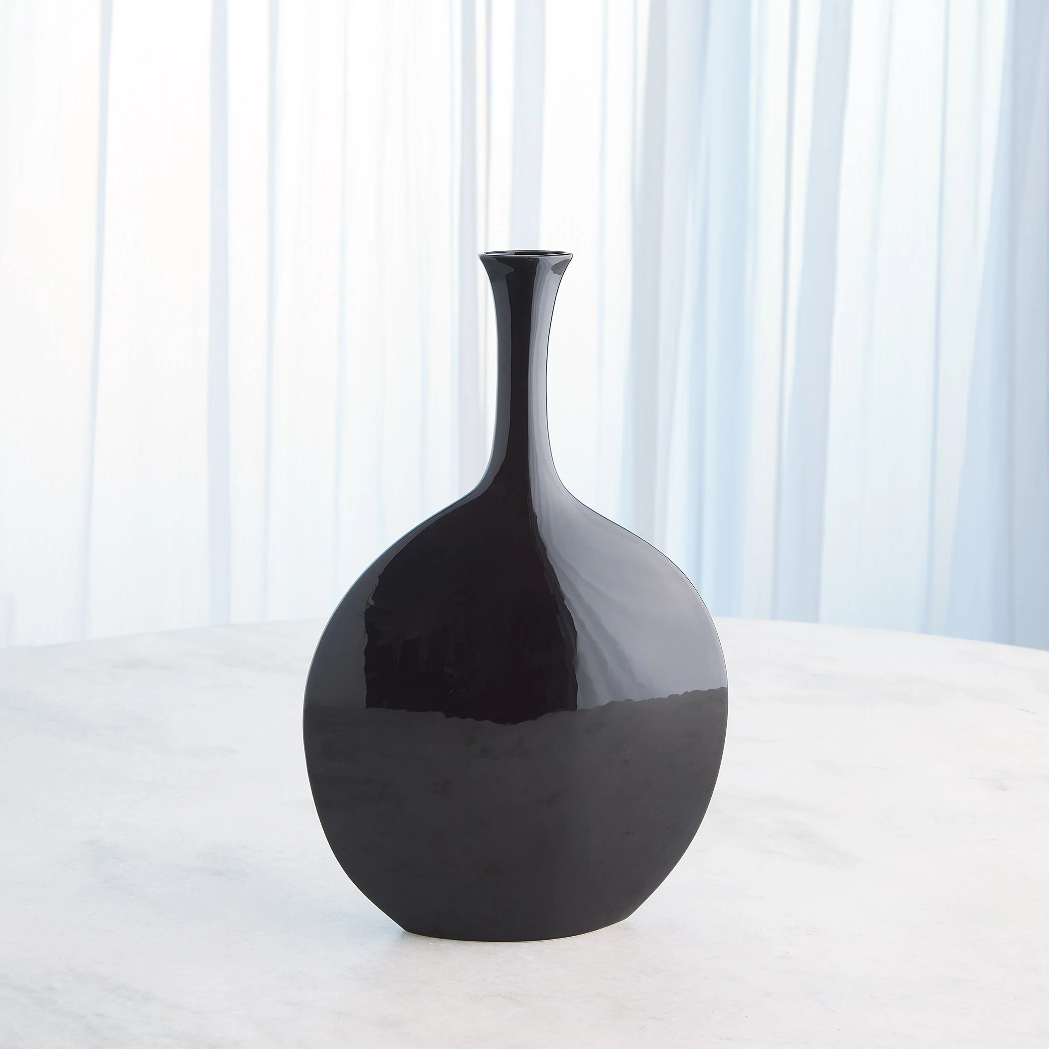 Global Views Silhouette Vase Black - Image 3