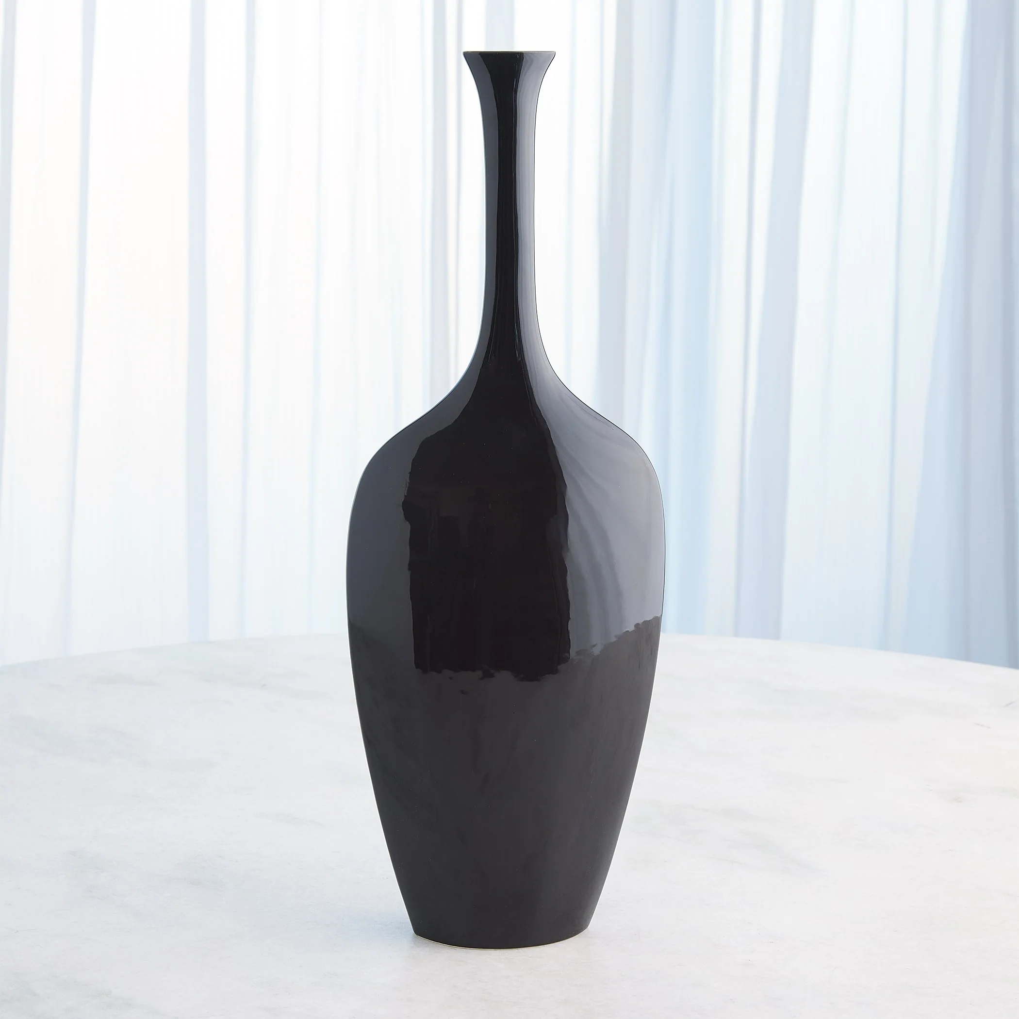 Global Views Silhouette Vase Black - Image 8