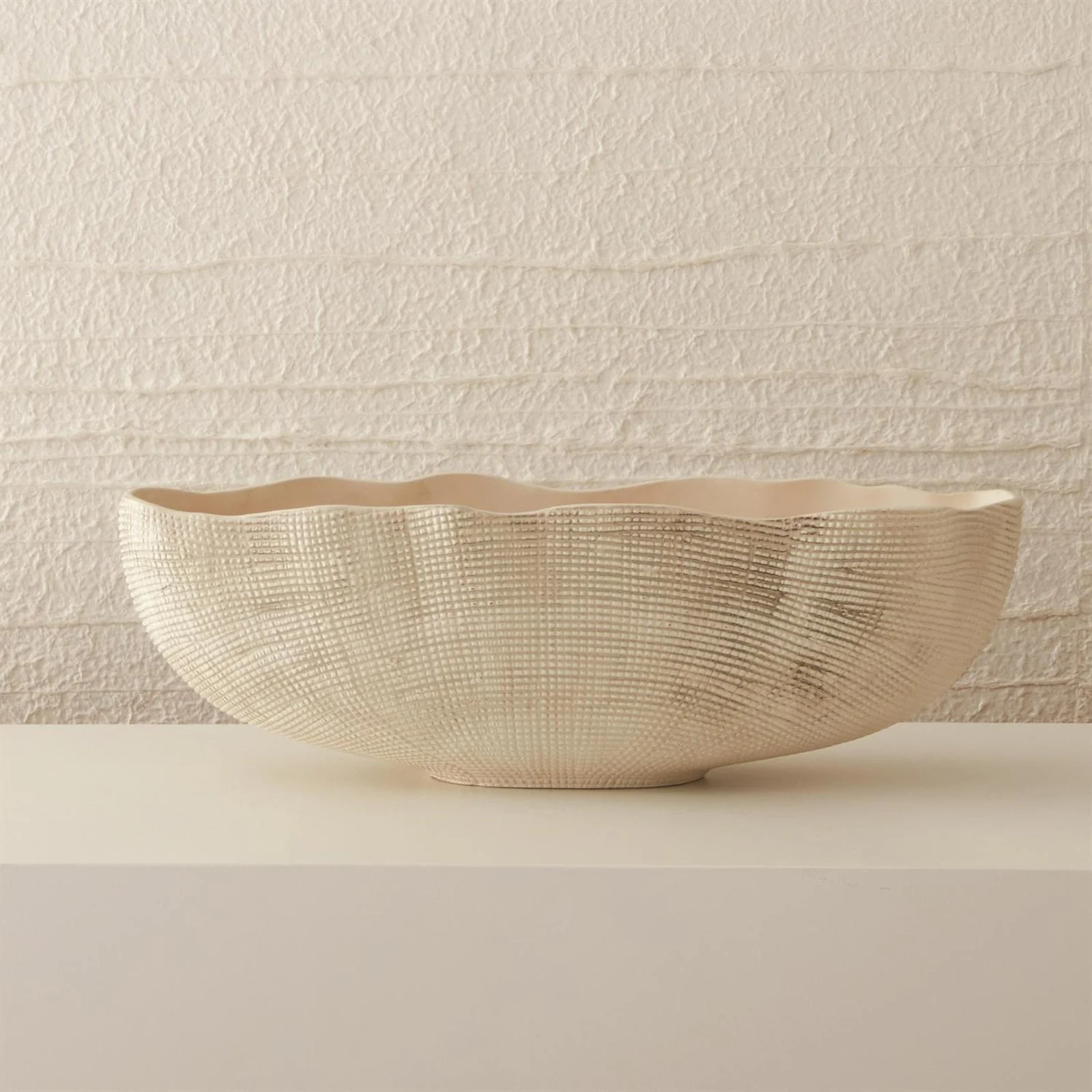 Global Views Sisal Oval Bowl - Image 3