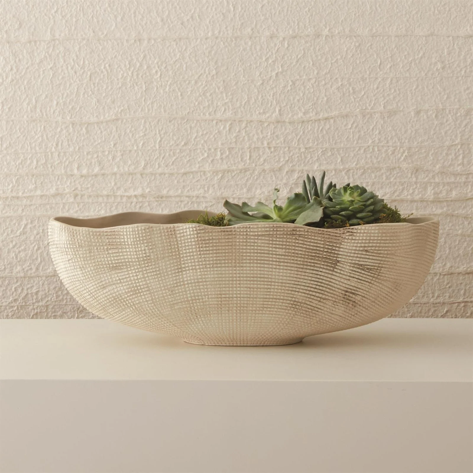 Global Views Sisal Oval Bowl - Image 4