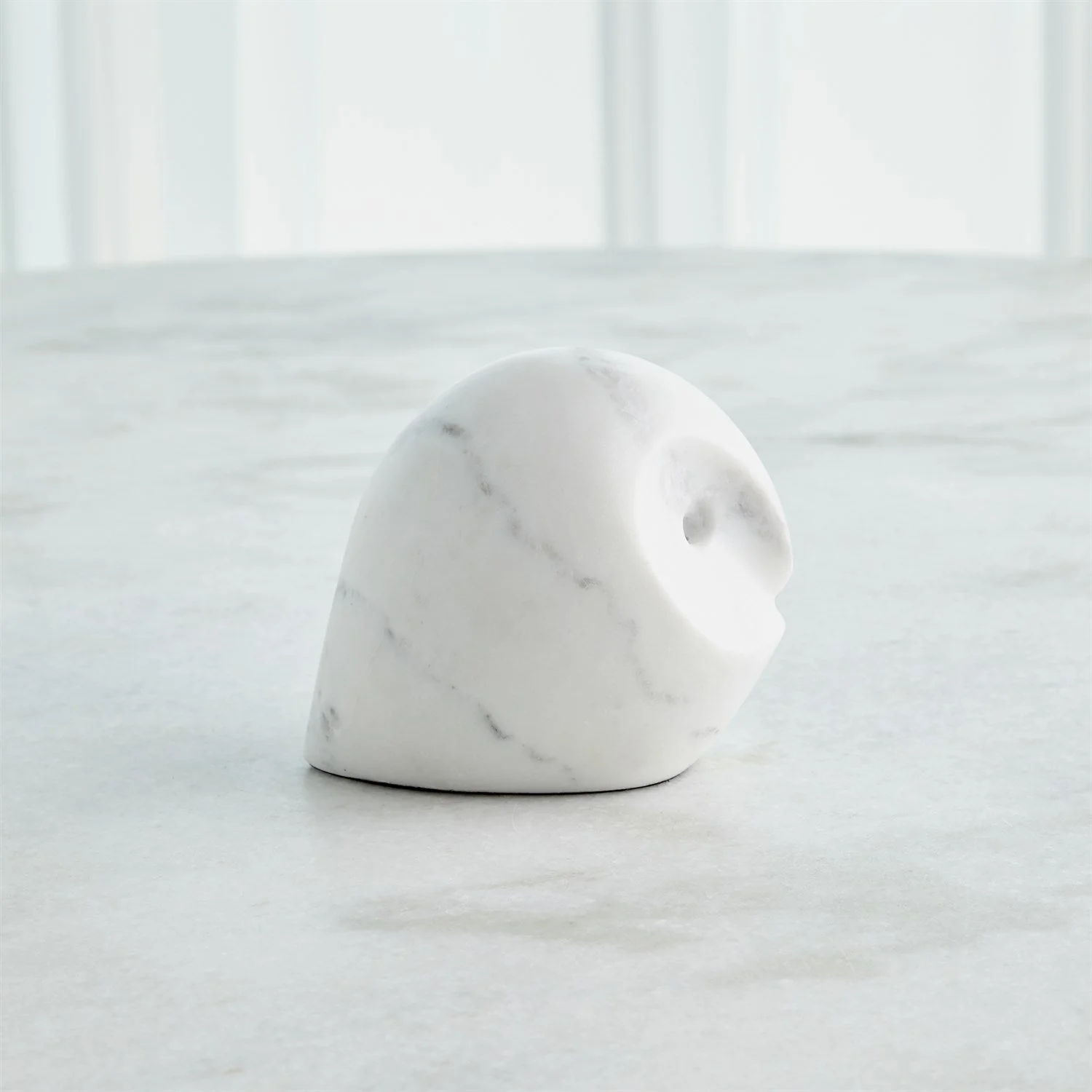 Global Views Sitting Owl - White - Image 4
