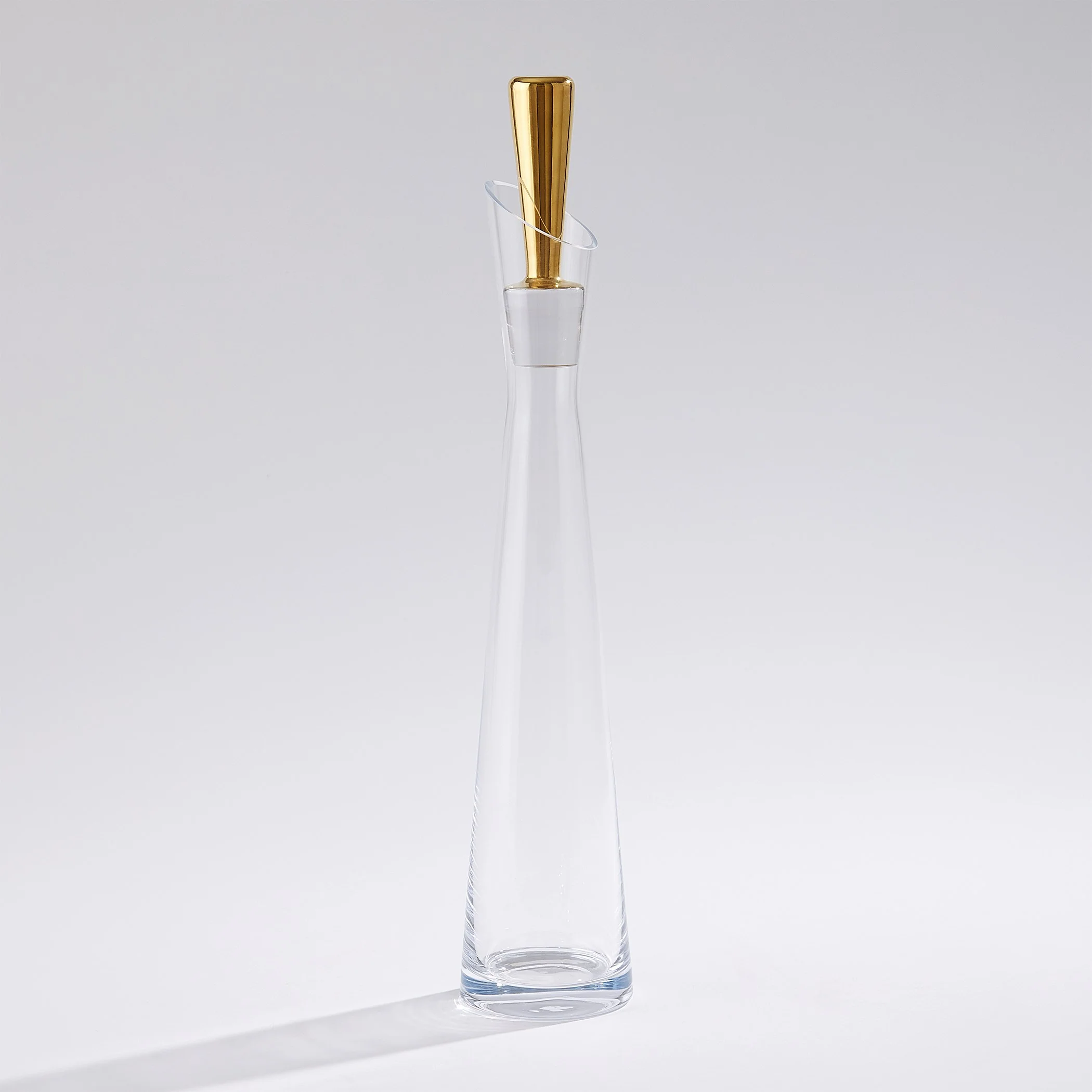 Global Views Slant Decanter Gold - Image 14