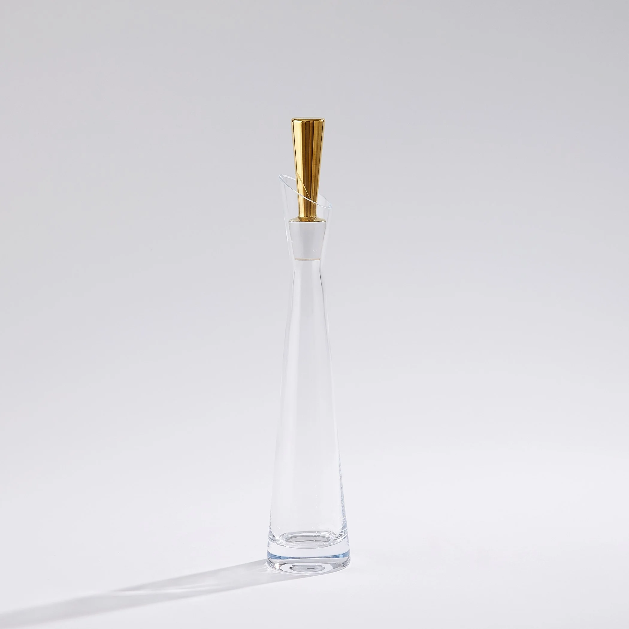 Global Views Slant Decanter Gold - Image 7