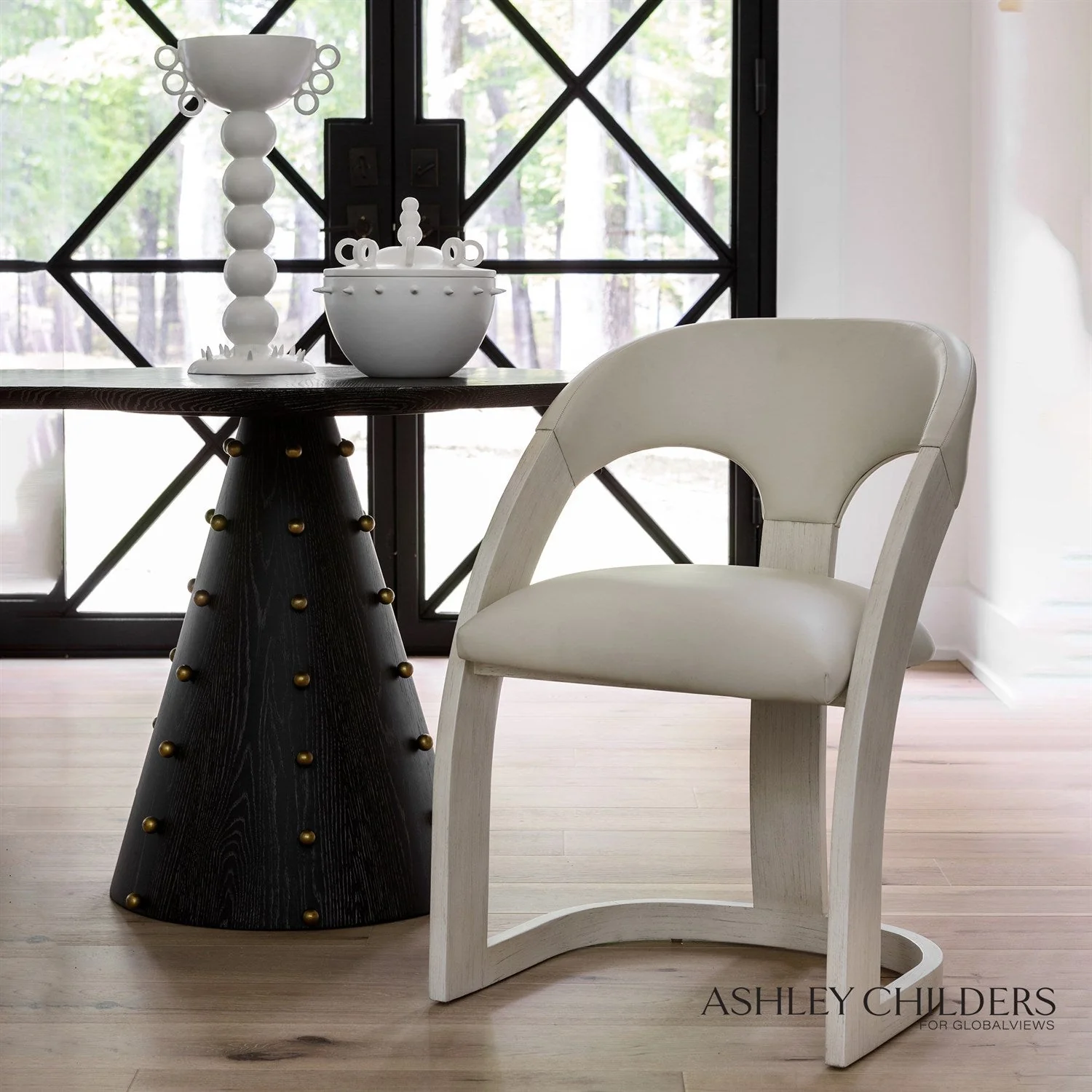 Global Views Spheres Center Table by Ashley Childers - Image 3