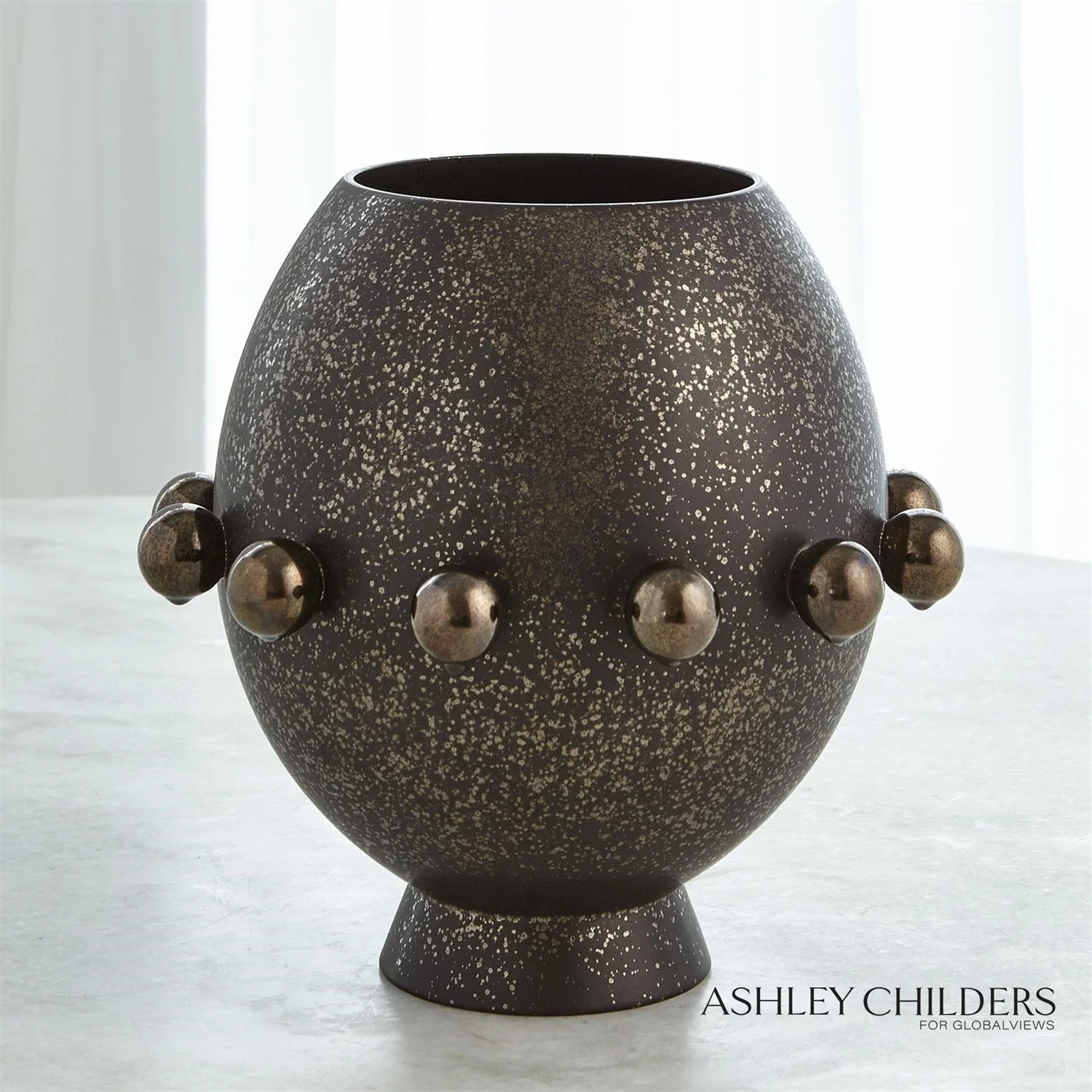 Global Views Spheres Collection Vase by Ashley Childers - Image 10
