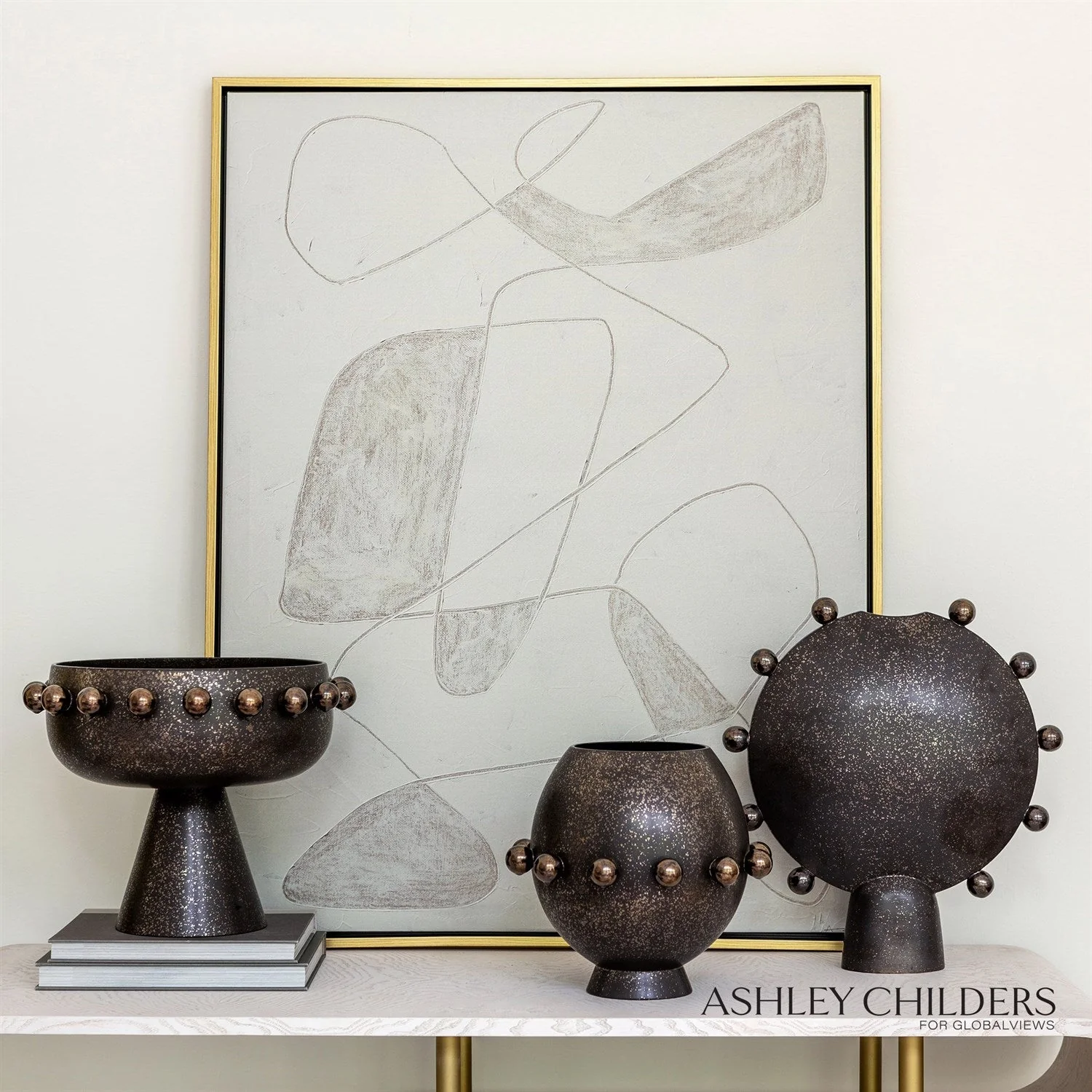 Global Views Spheres Collection Vessel by Ashley Childers - Image 8