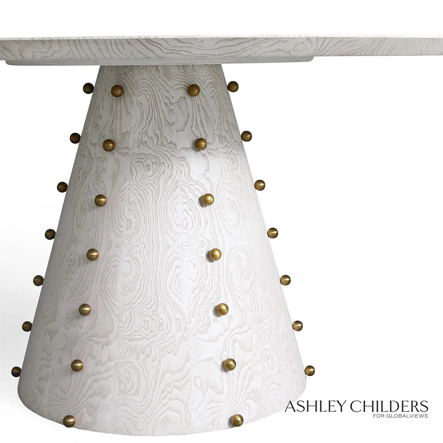 Global Views Spheres Dining Table by Ashley Childers - Image 11