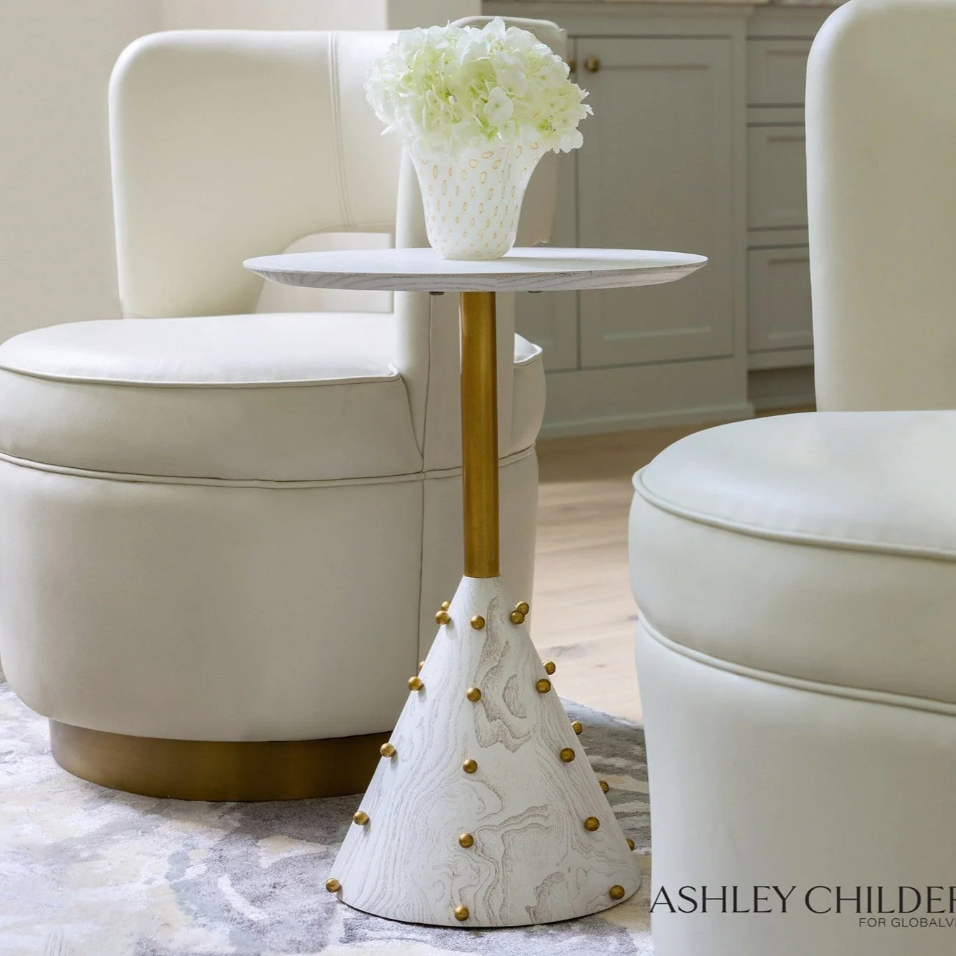 Global Views Spheres Drink Table by Ashley Childers - Image 10