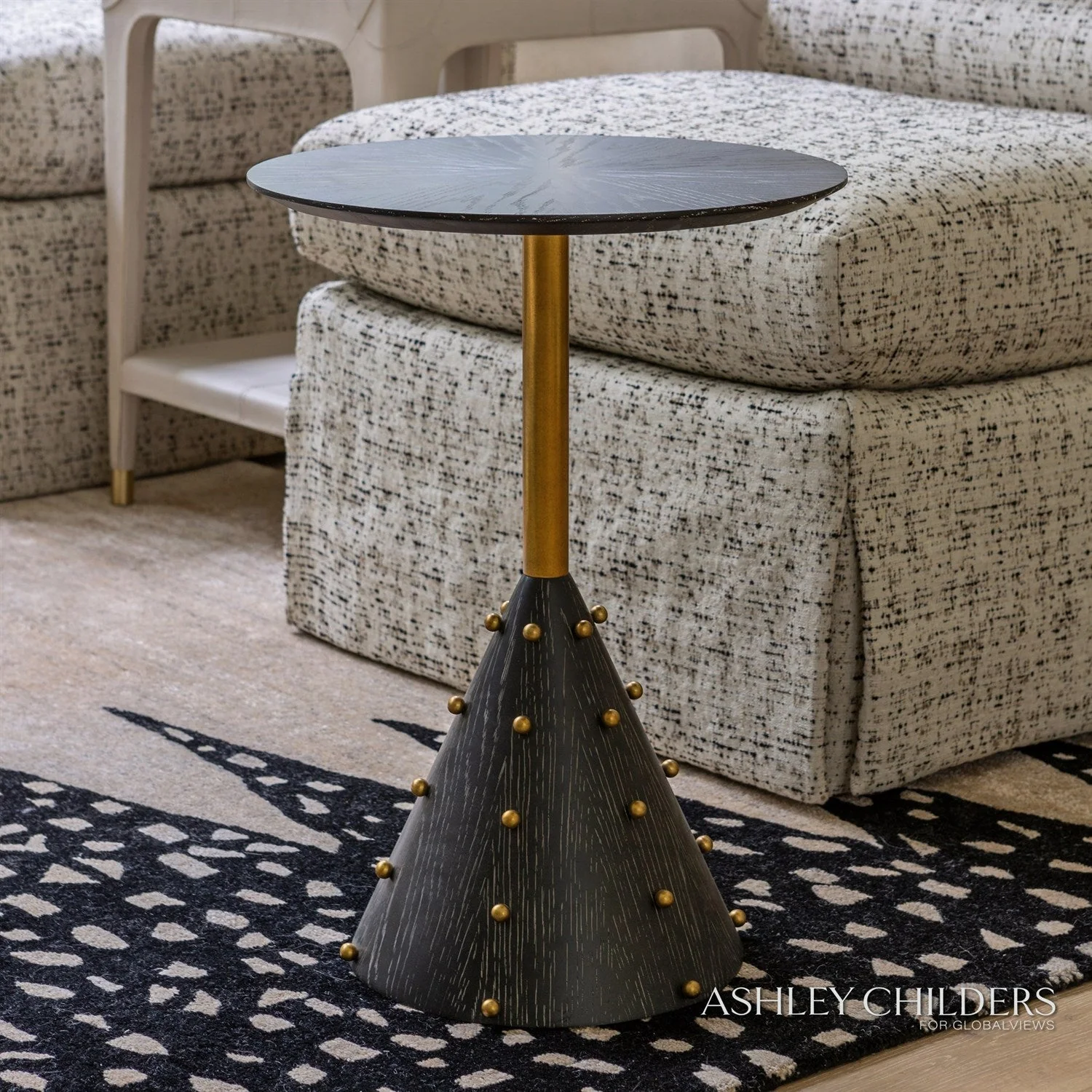 Global Views Spheres Drink Table by Ashley Childers - Image 2