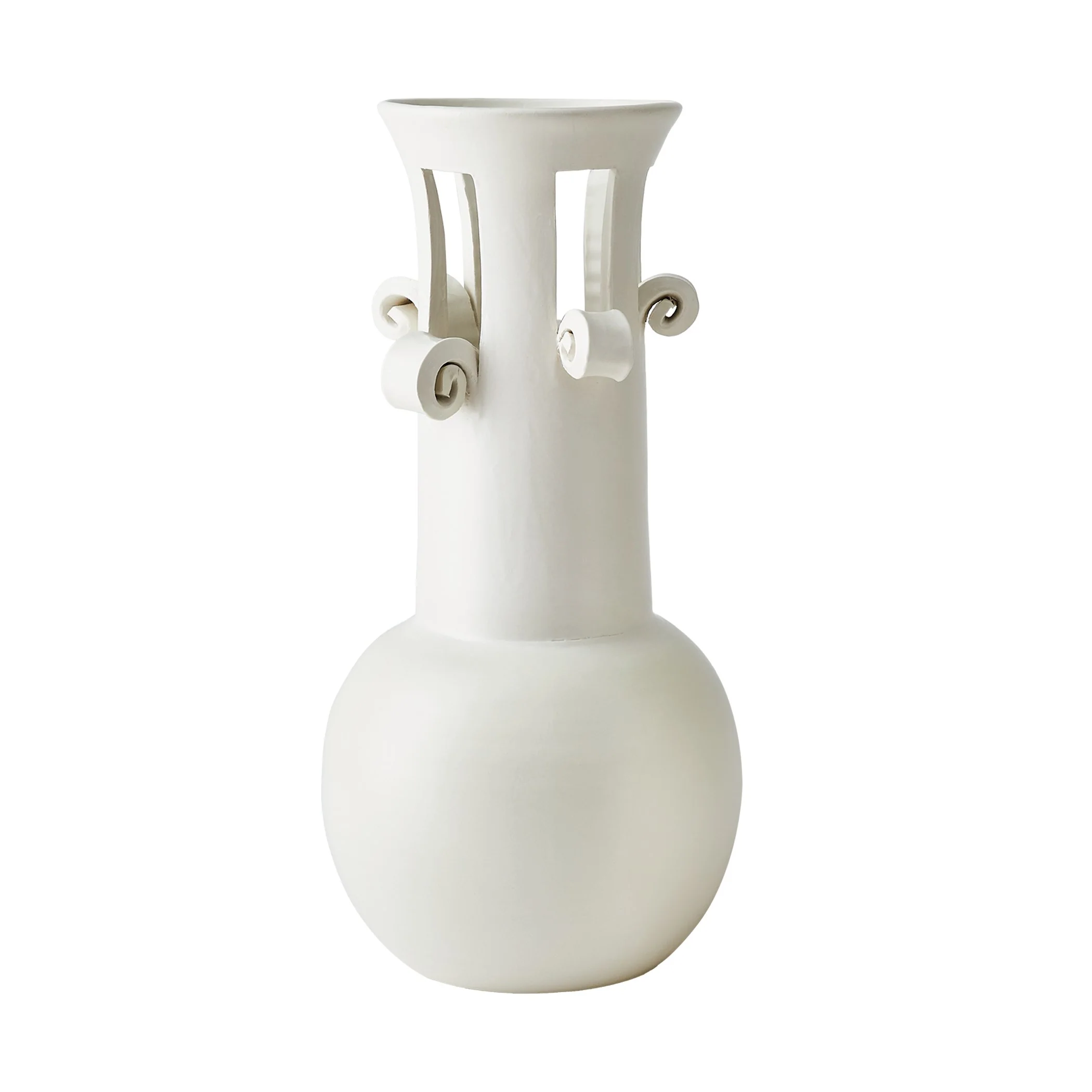 Global Views Spiral Handle Vase - Image 11