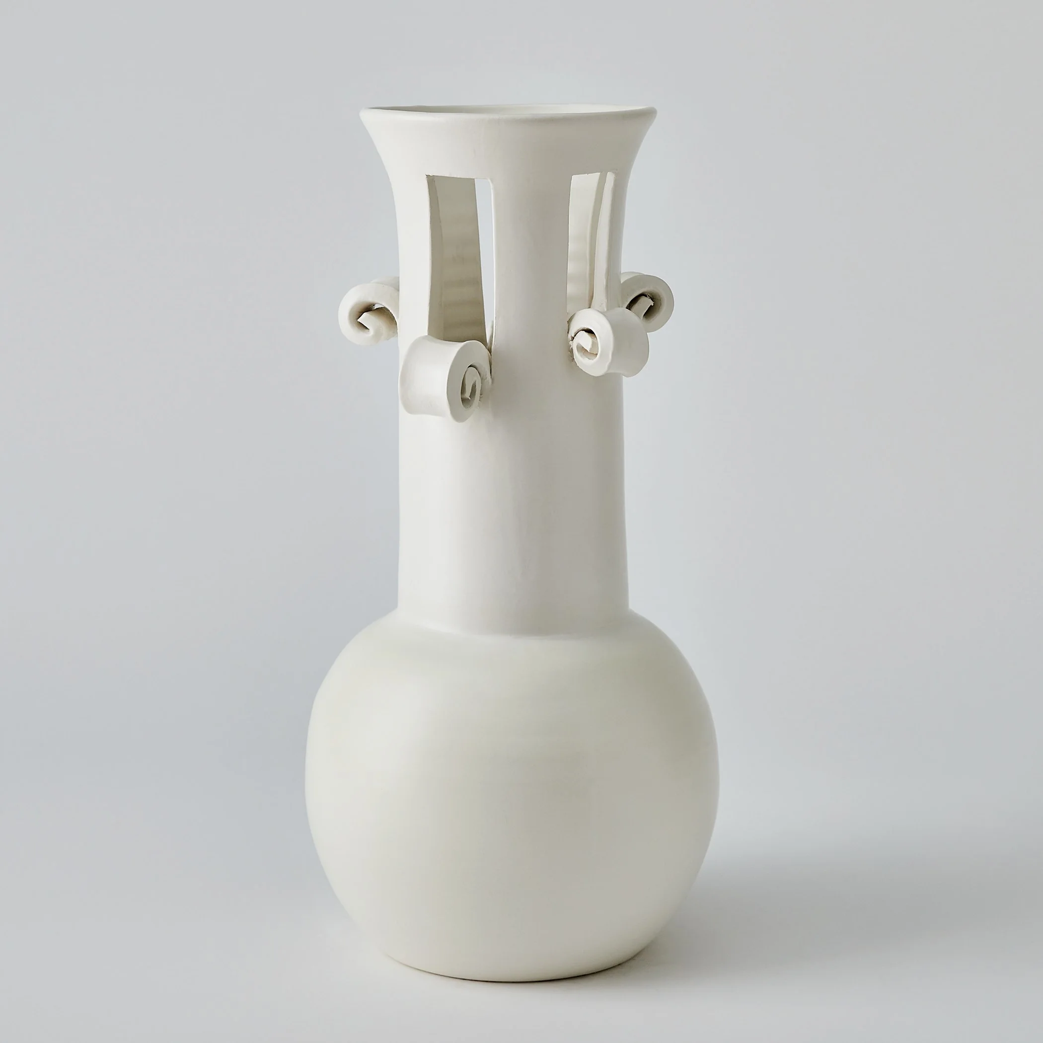 Global Views Spiral Handle Vase - Image 9