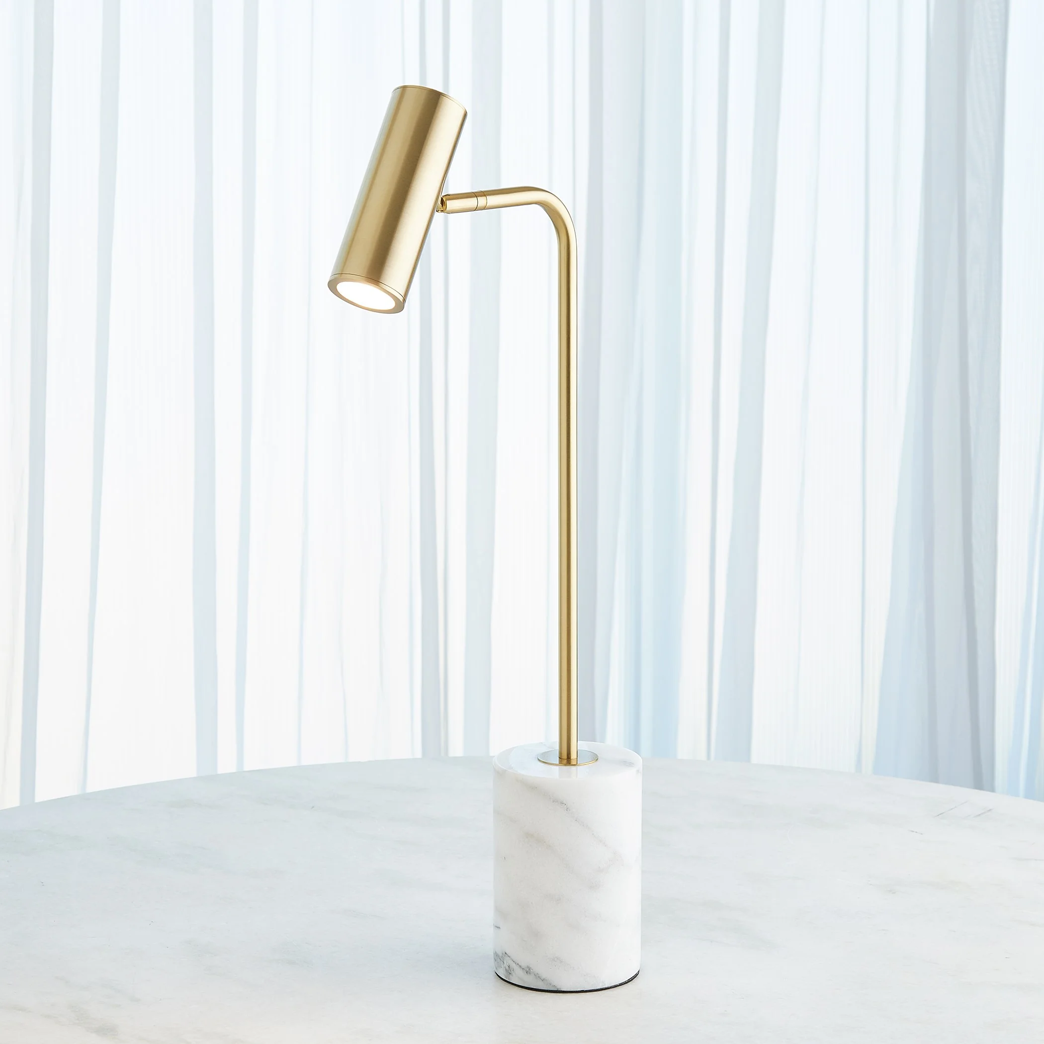 Global Views Spotlight Table Lamp Brass - Image 8
