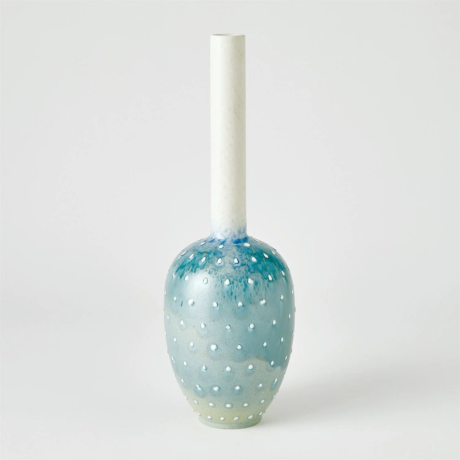 Global Views Spotted Vase - Lambs Ear - Image 6