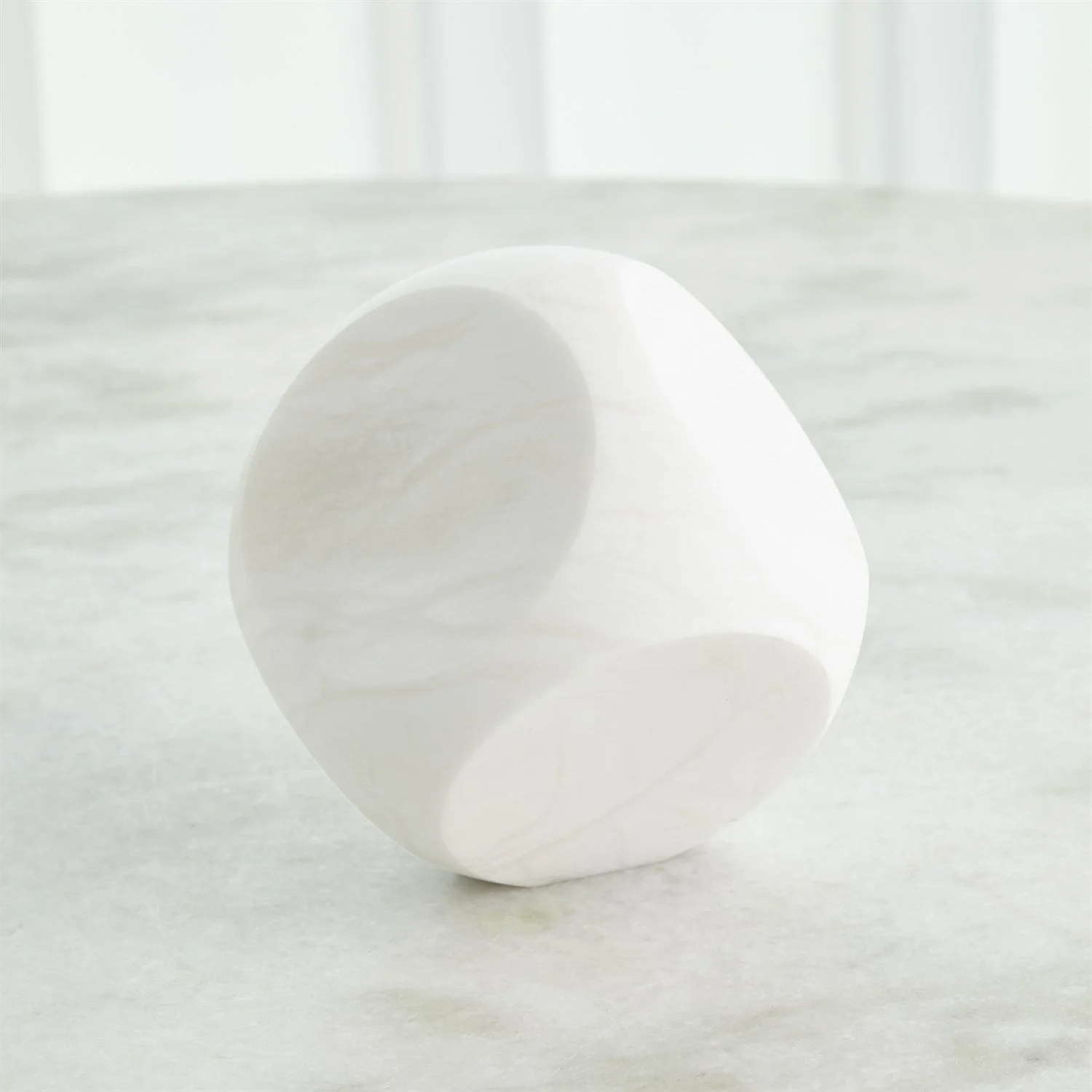 Global Views Square Alabaster Object - Image 10