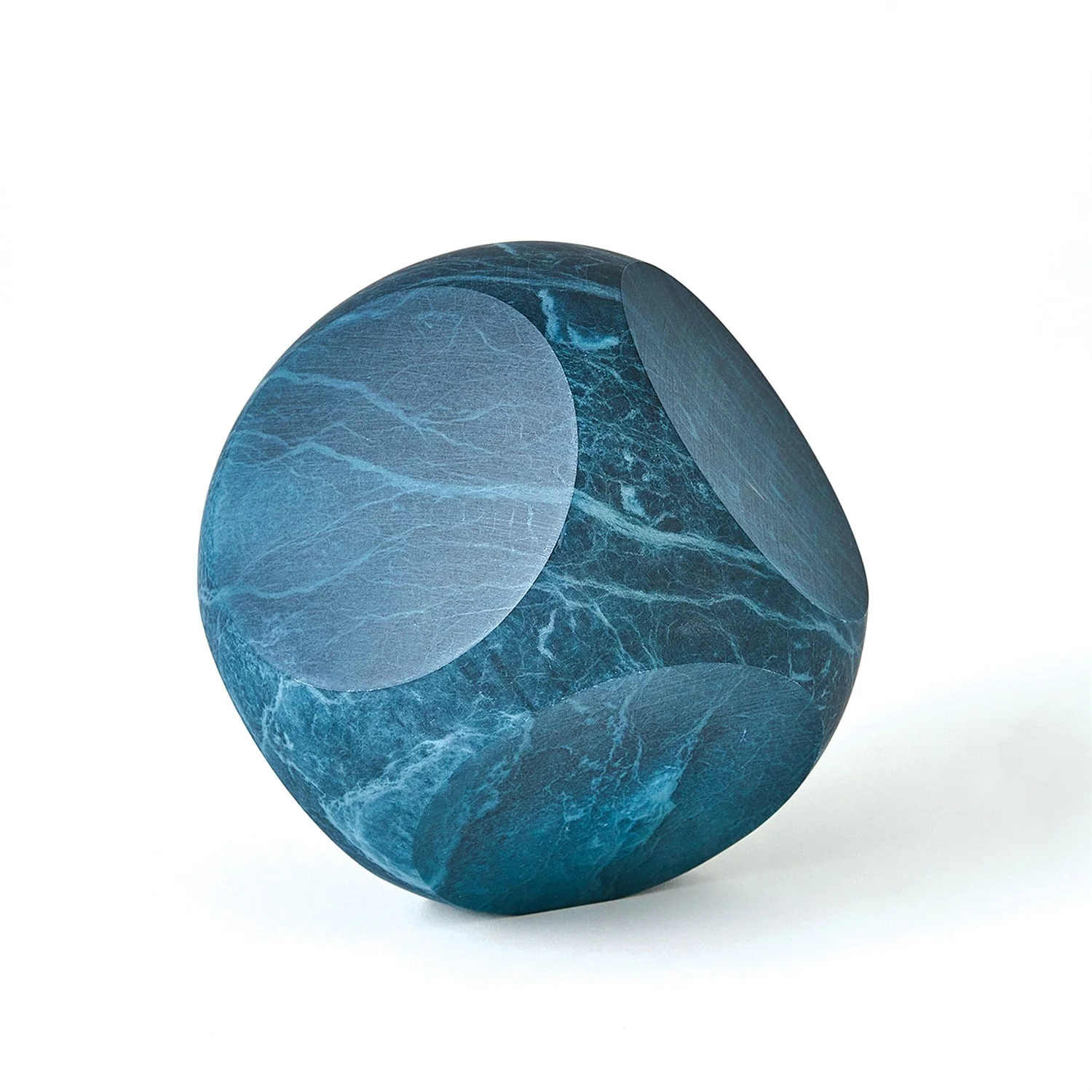Global Views Square Alabaster Object - Image 3