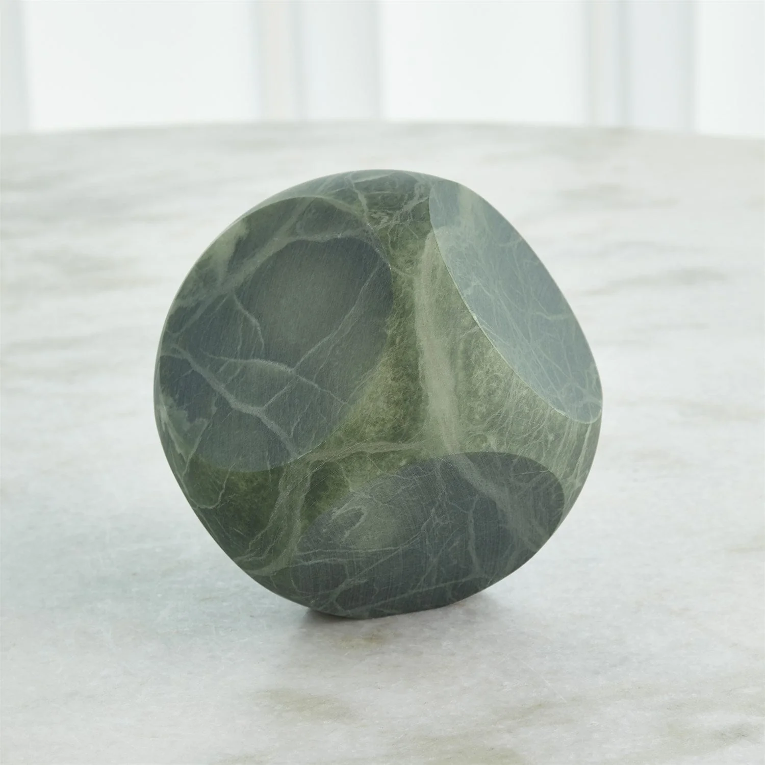 Global Views Square Alabaster Object - Image 8
