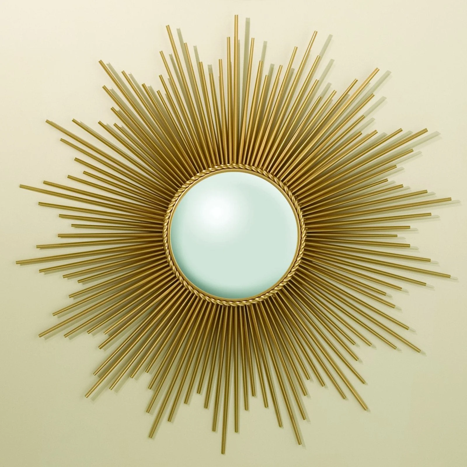 Global Views Square Beaded Burst Mirror - Image 3