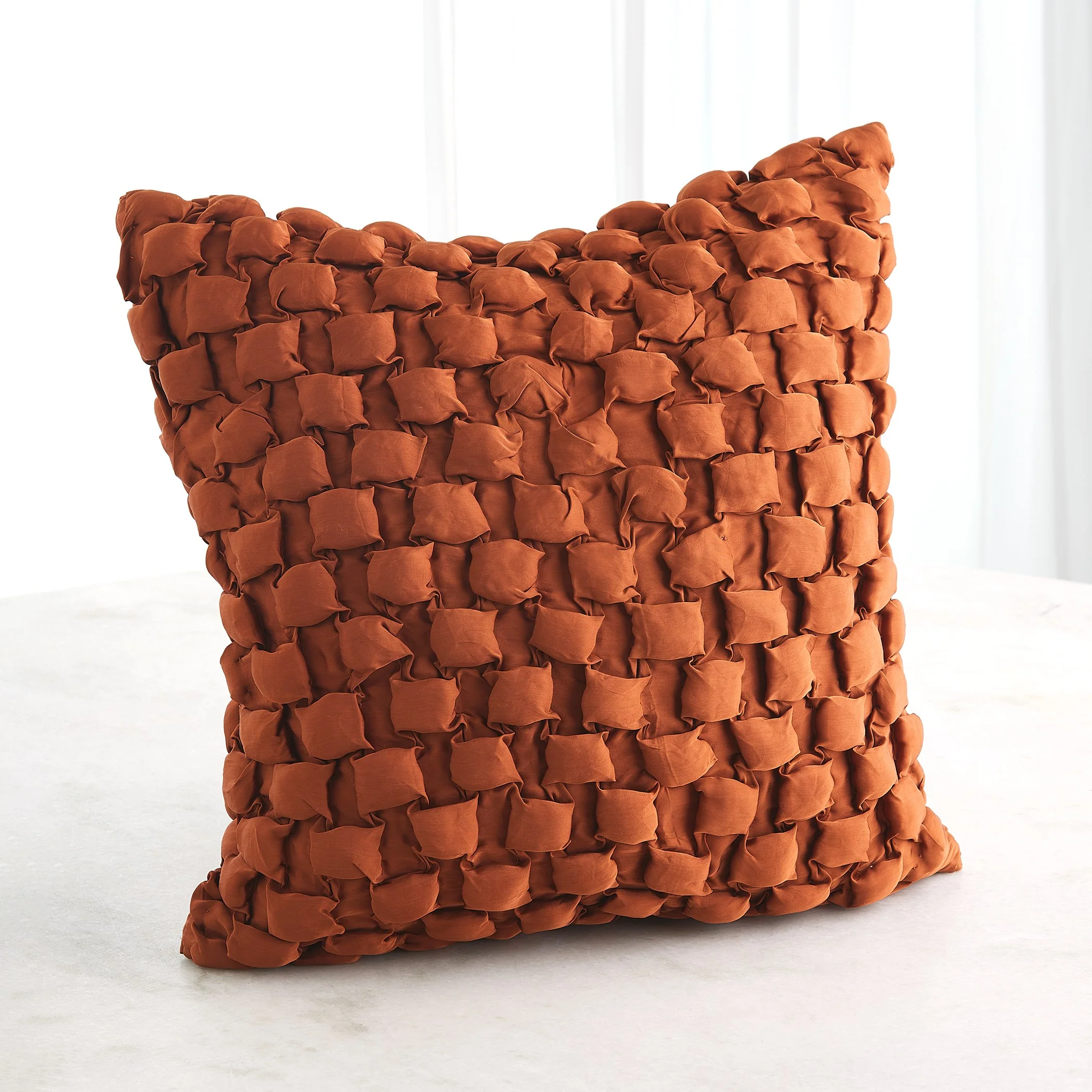 Global Views Square Ruche Pillow - Image 10