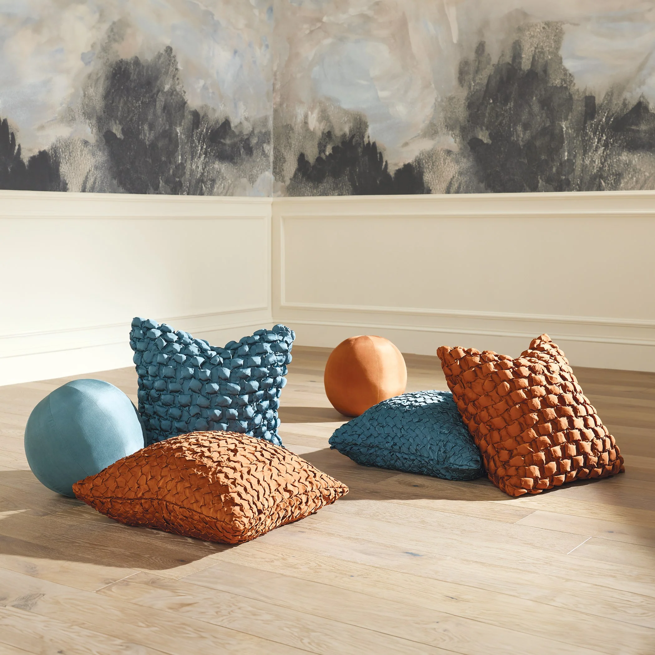 Global Views Square Ruche Pillow - Image 6