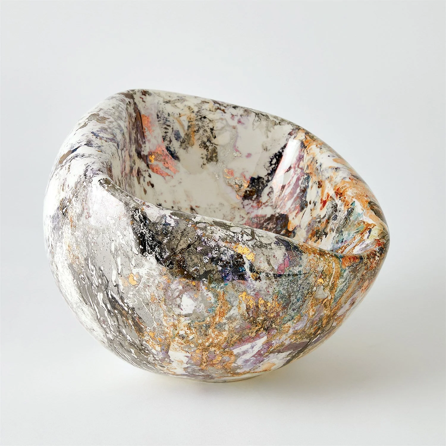 Global Views Squished Bowl - Image 4
