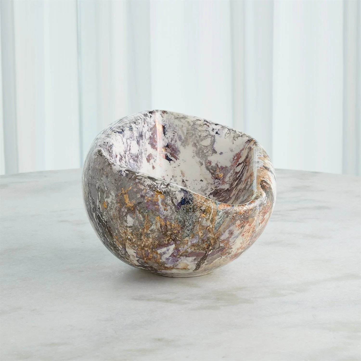 Global Views Squished Bowl - Image 5