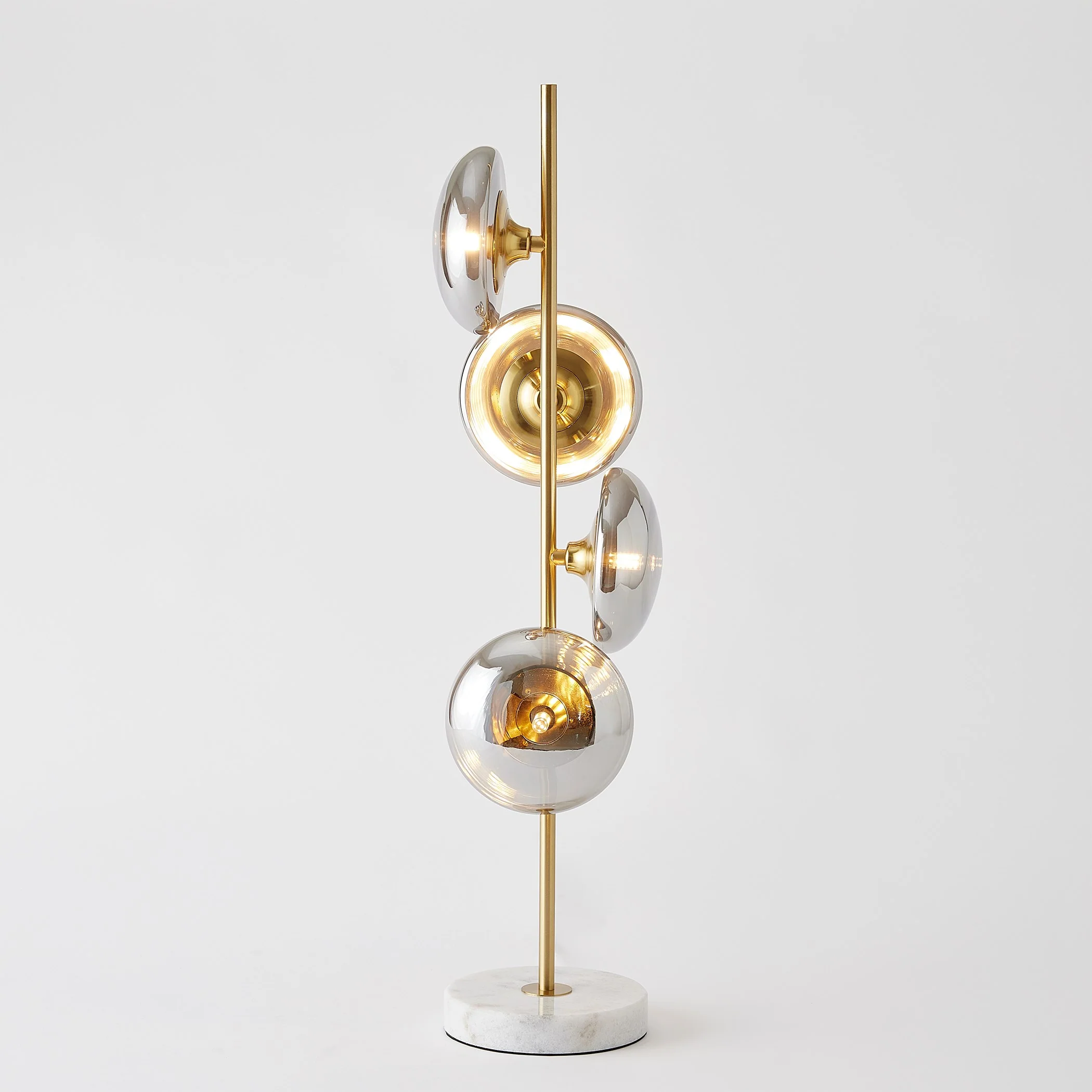 Global Views Stellar Table Lamp oke/Brass - Image 16