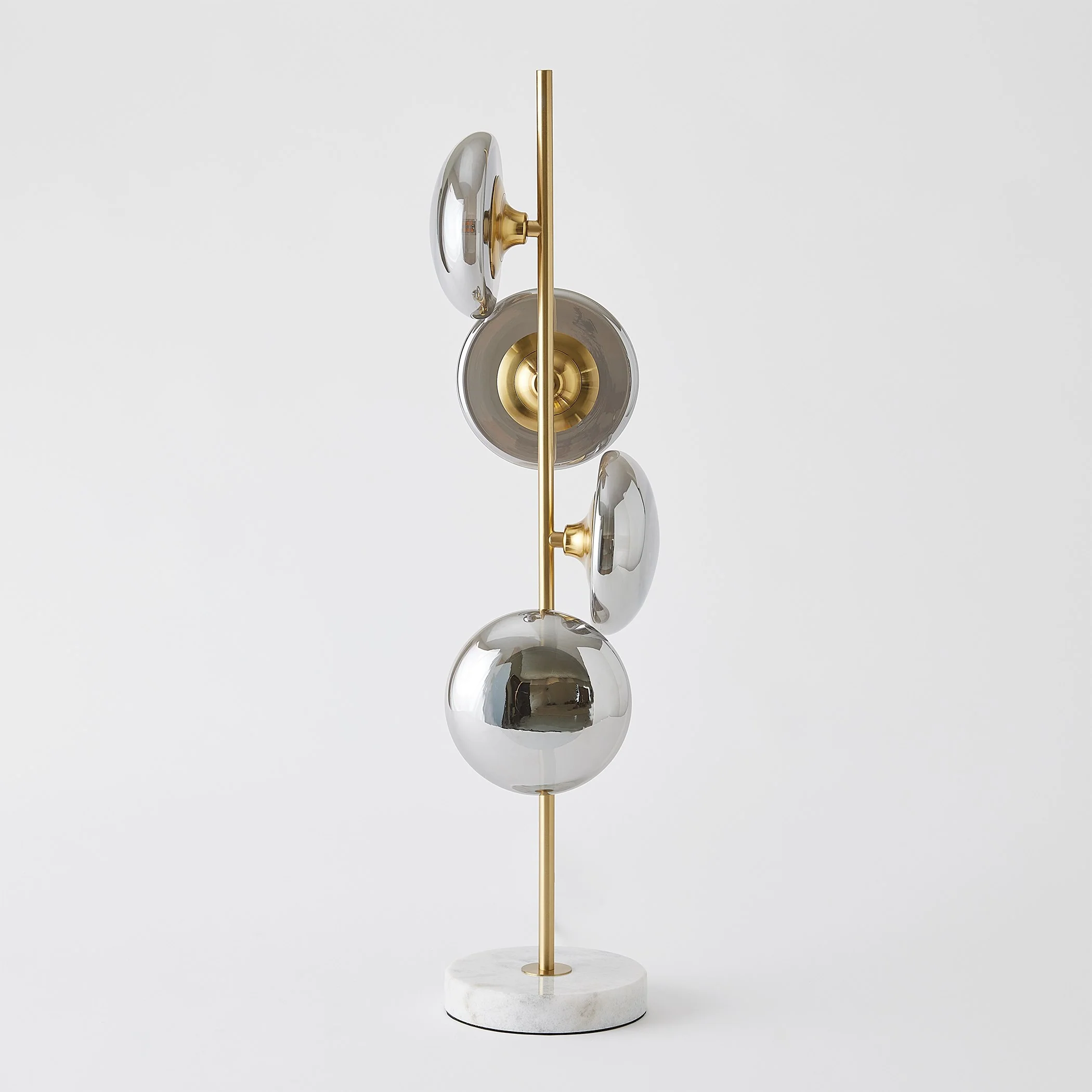Global Views Stellar Table Lamp oke/Brass - Image 17