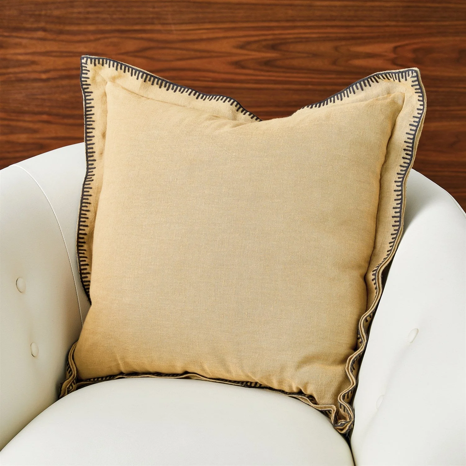 Global Views Stitched Pillow Clearance - Image 2