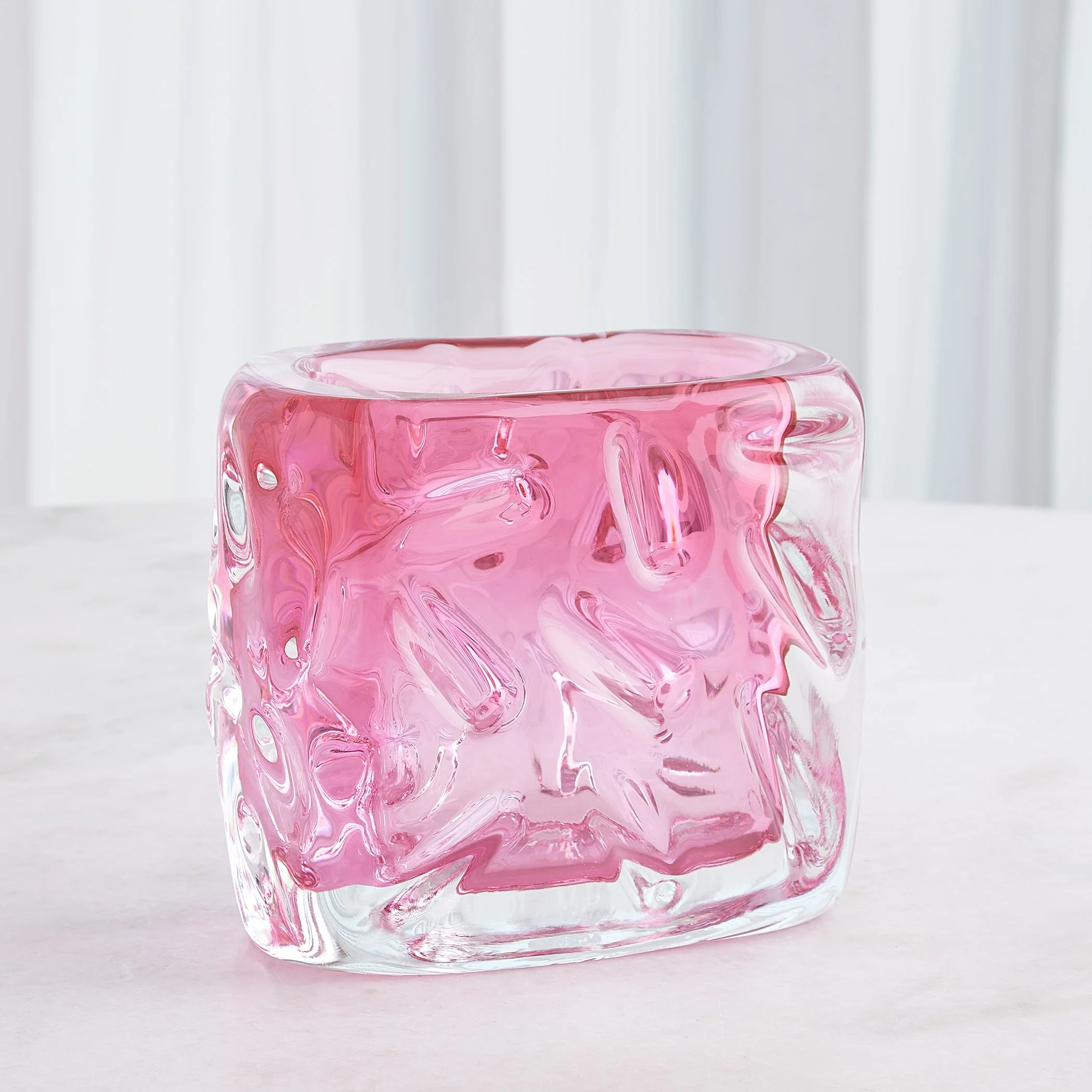 Global Views Storm Vase Rose - Image 3