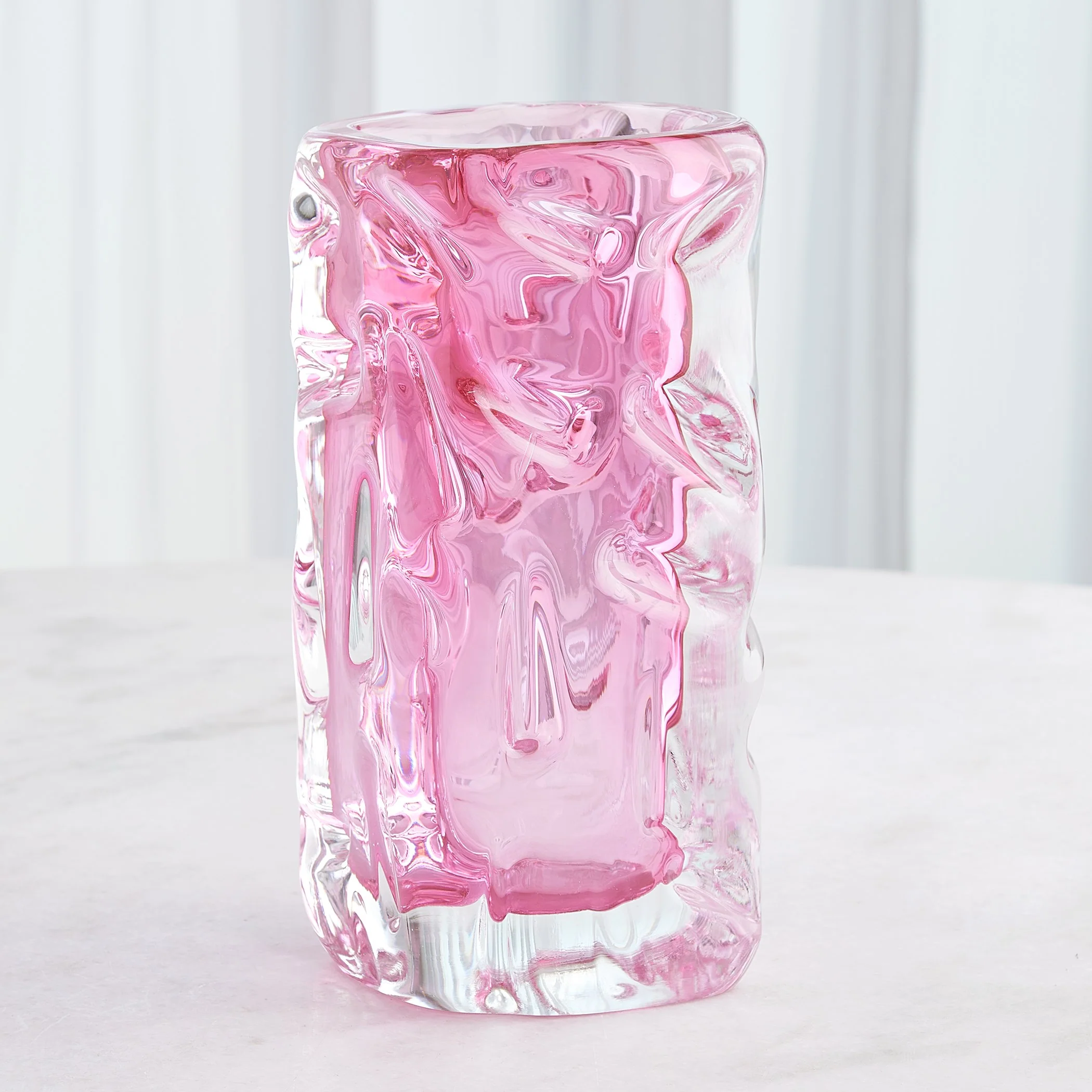 Global Views Storm Vase Rose - Image 7