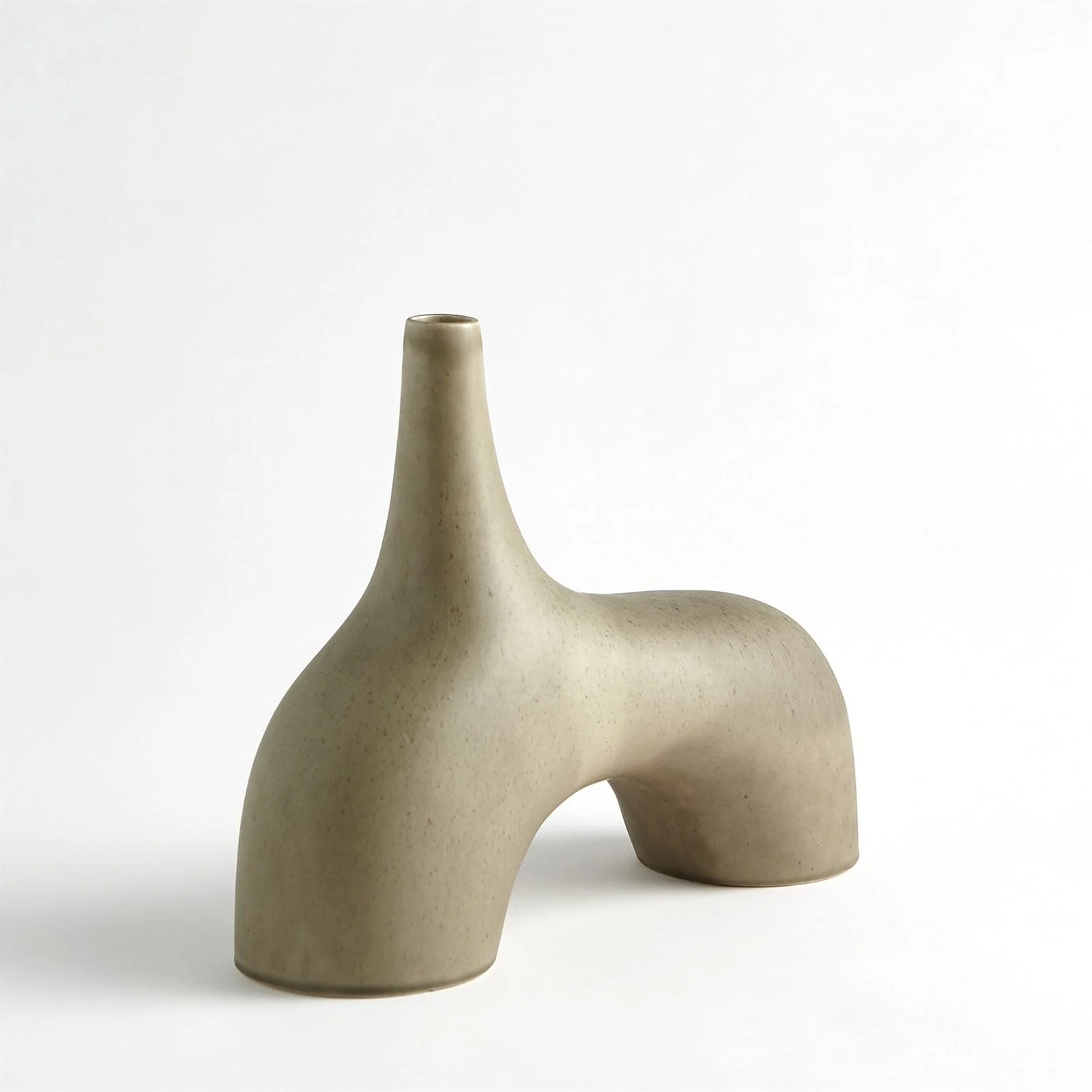 Global Views Stretch Vase Sage - Image 2