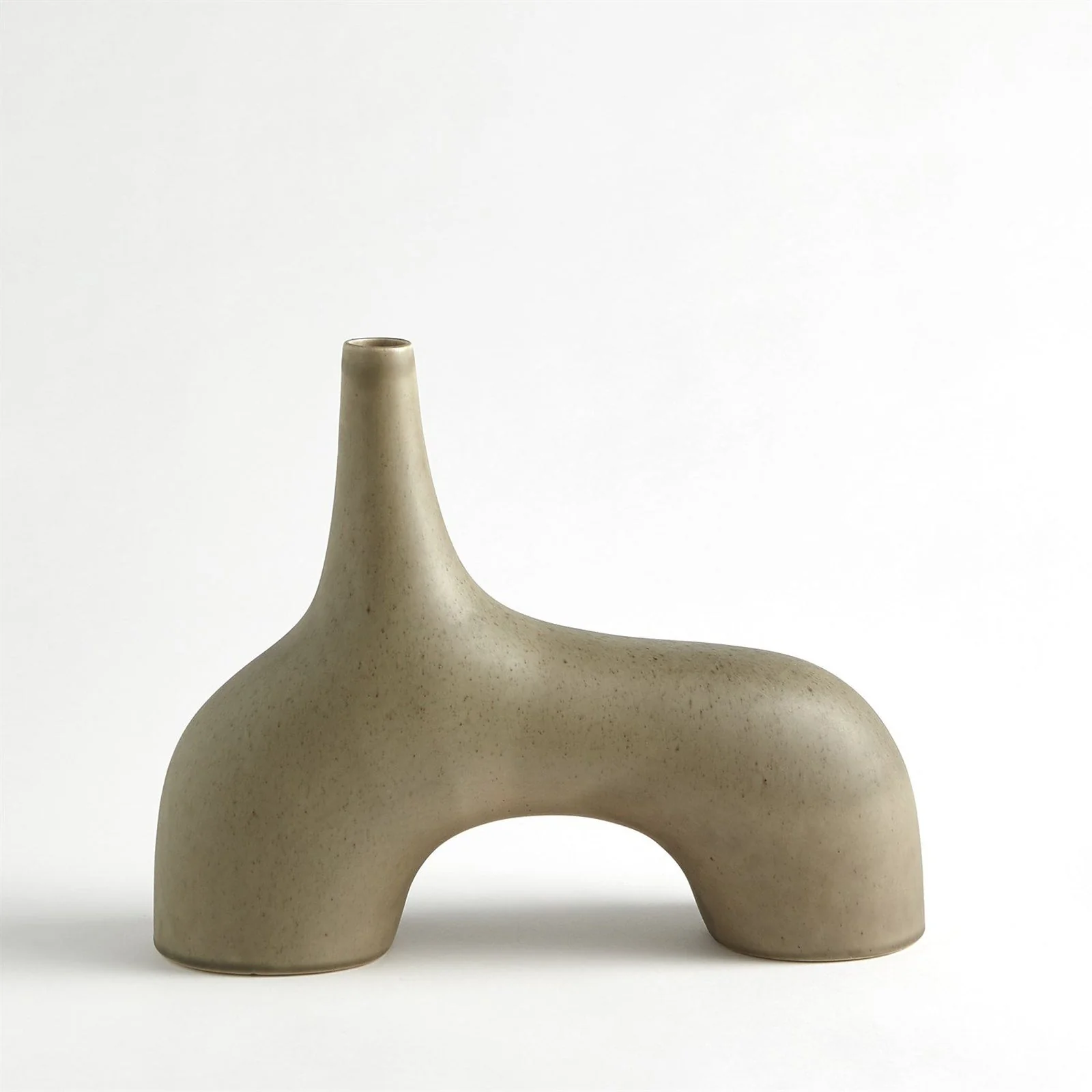Global Views Stretch Vase Sage - Image 3