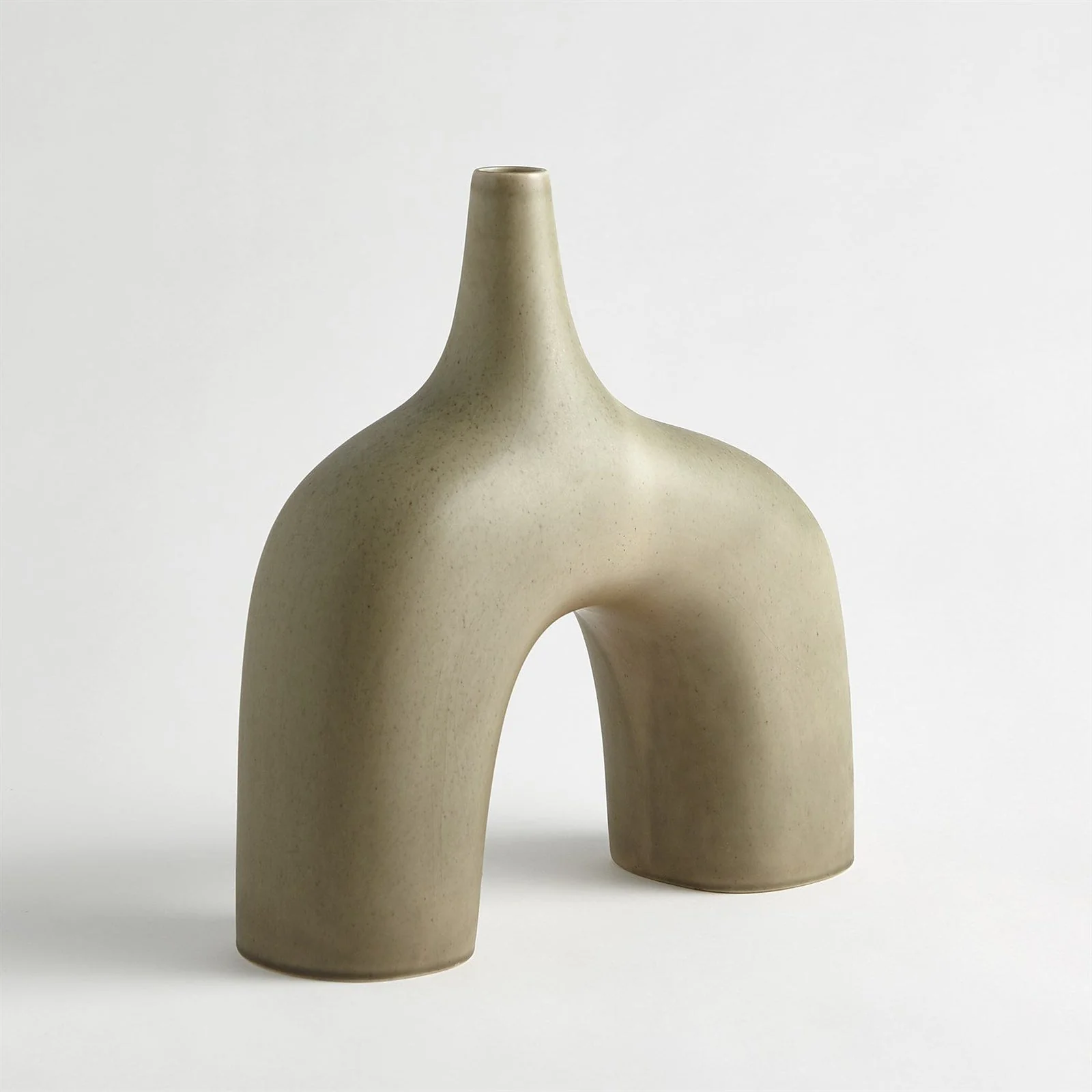 Global Views Stretch Vase Sage - Image 4