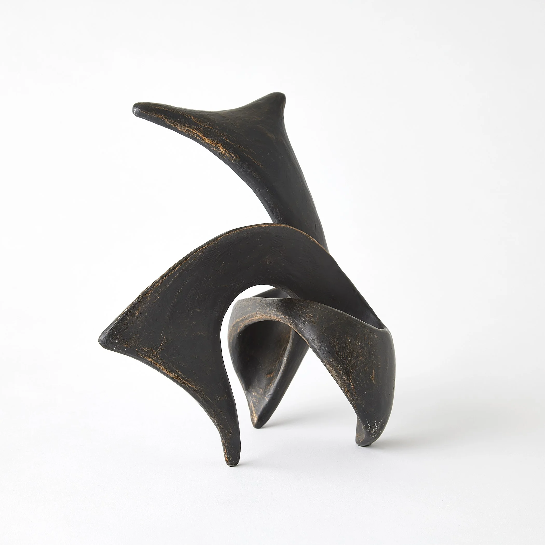 Global Views Strombus Sculpture Bronze - Image 4