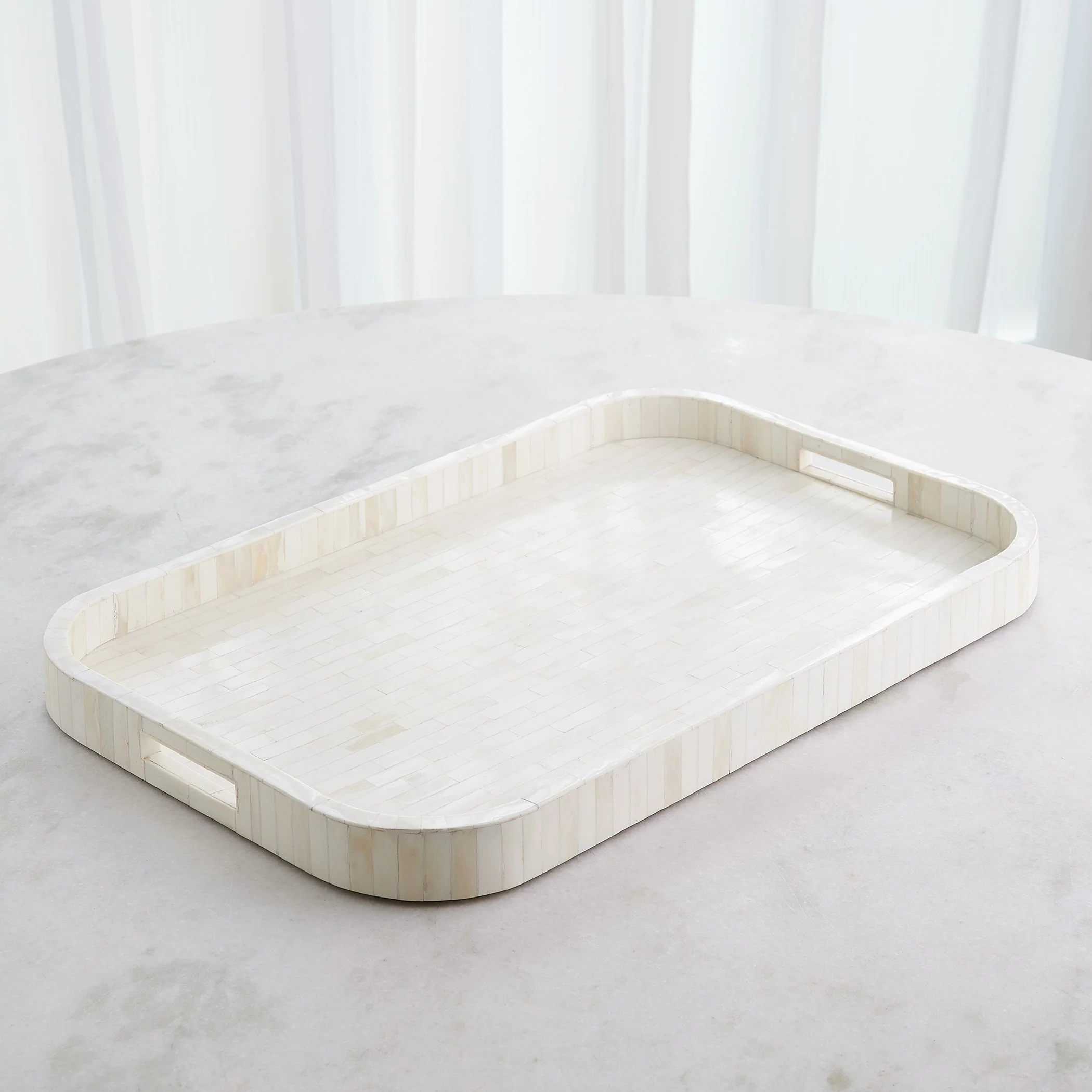 Global Views Super Ellipse Tray - Image 3