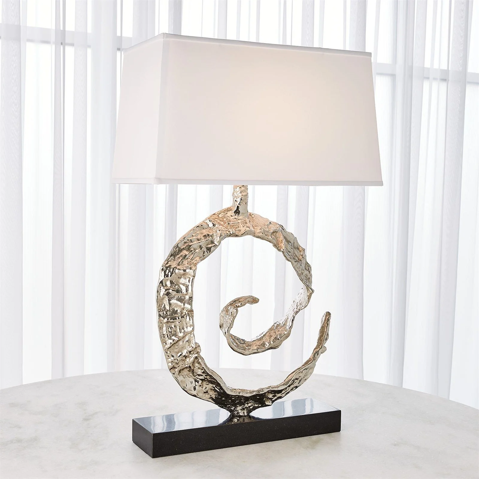 Global Views Swirl Lamp - Image 3