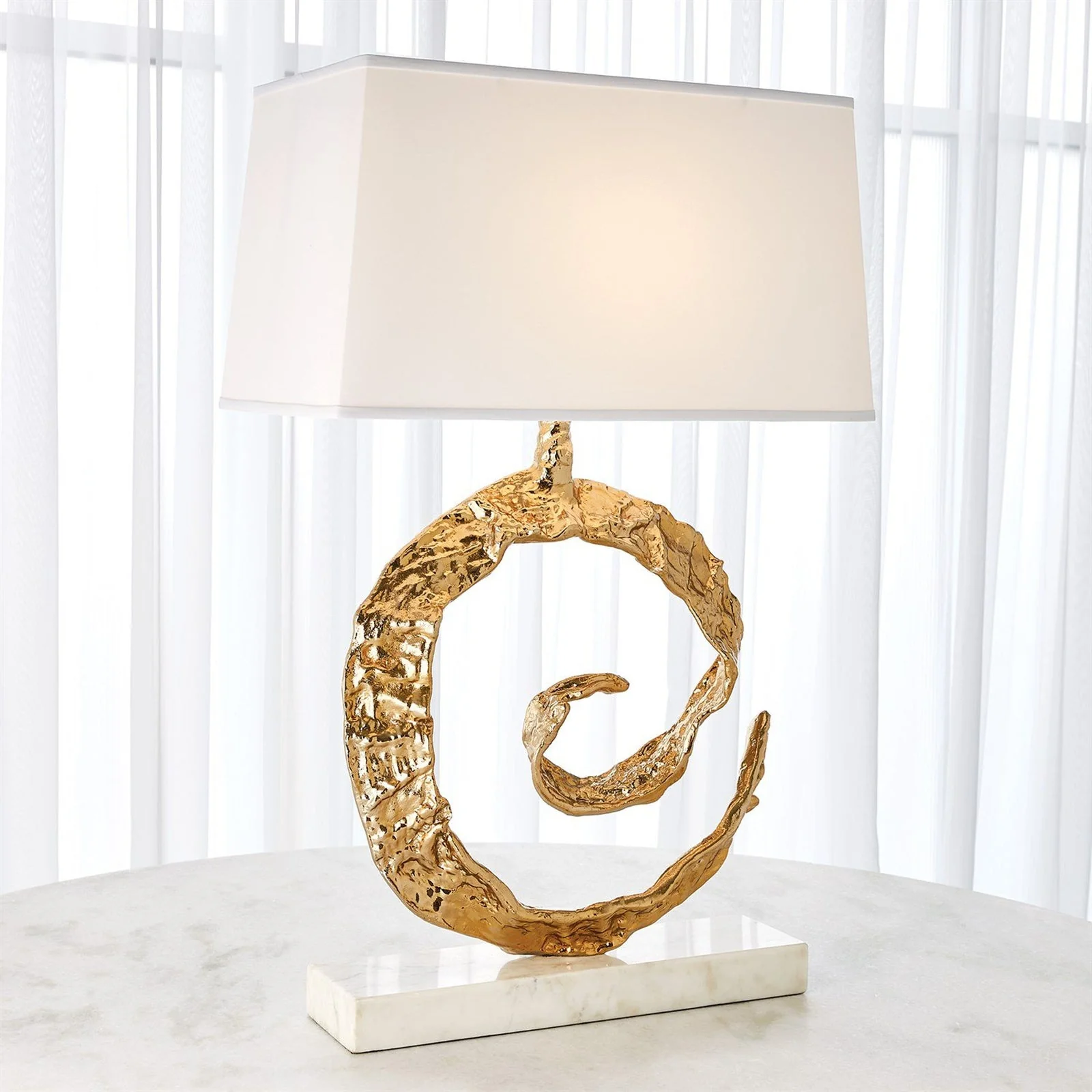 Global Views Swirl Lamp - Image 8