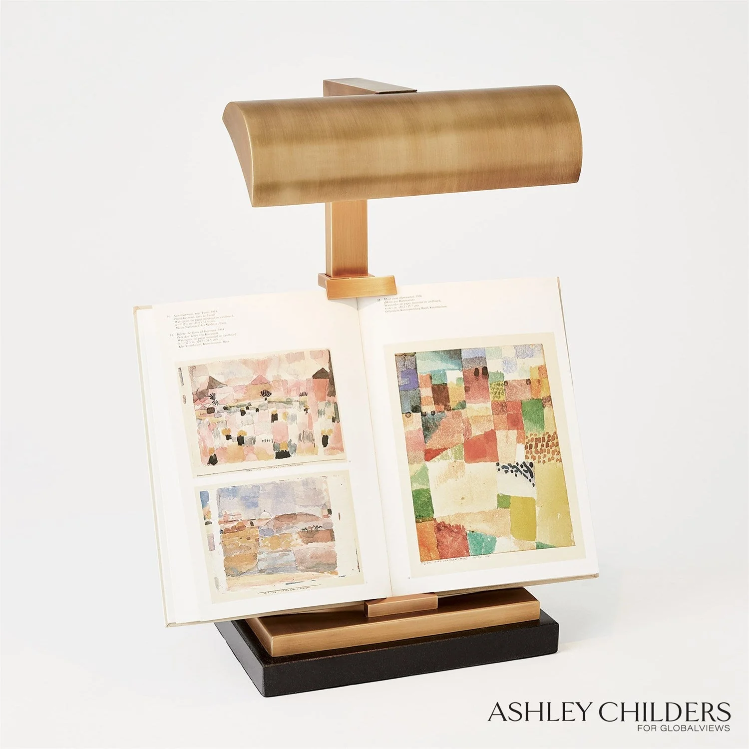 Global Views Tabletop Easel Lamp by Ashley Childers - Image 5