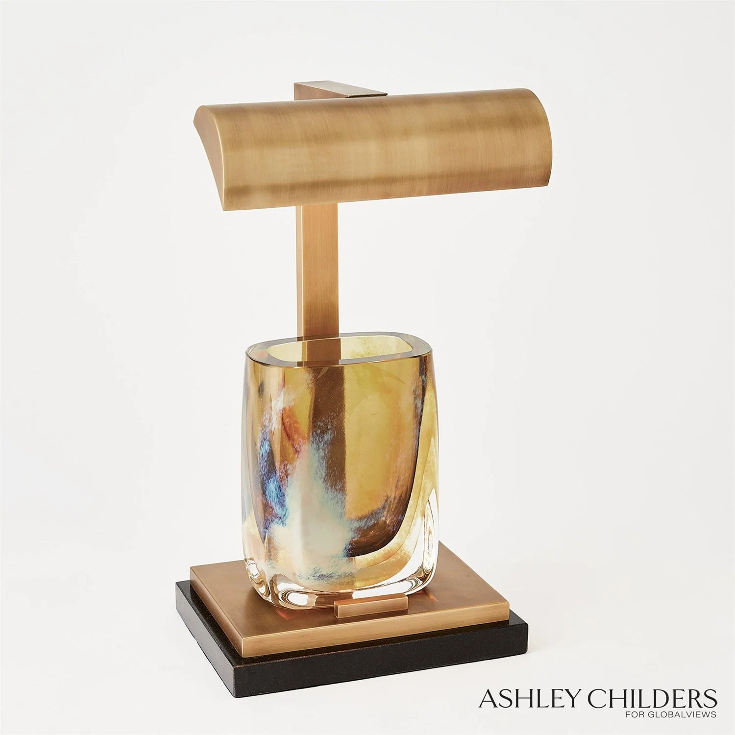 Global Views Tabletop Easel Lamp by Ashley Childers - Image 6