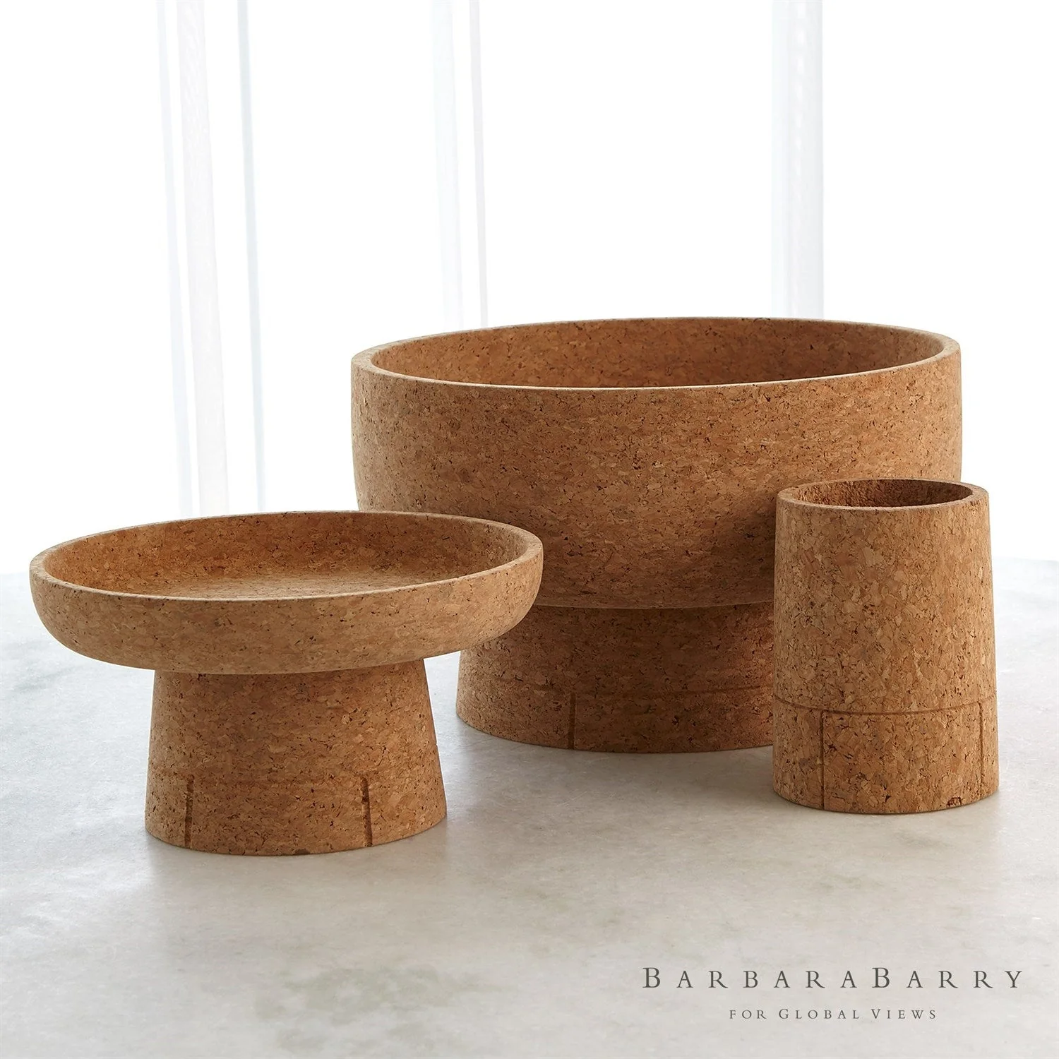 Global Views Tazza Cork Bowl Clearance - Image 2