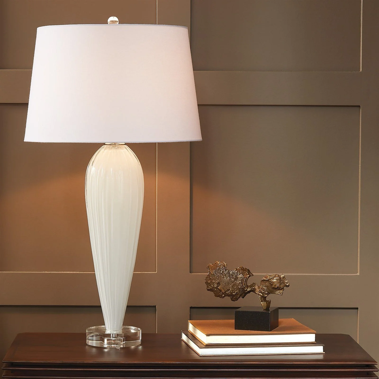 Global Views Teardrop Glass Lamp Clearance - Image 4