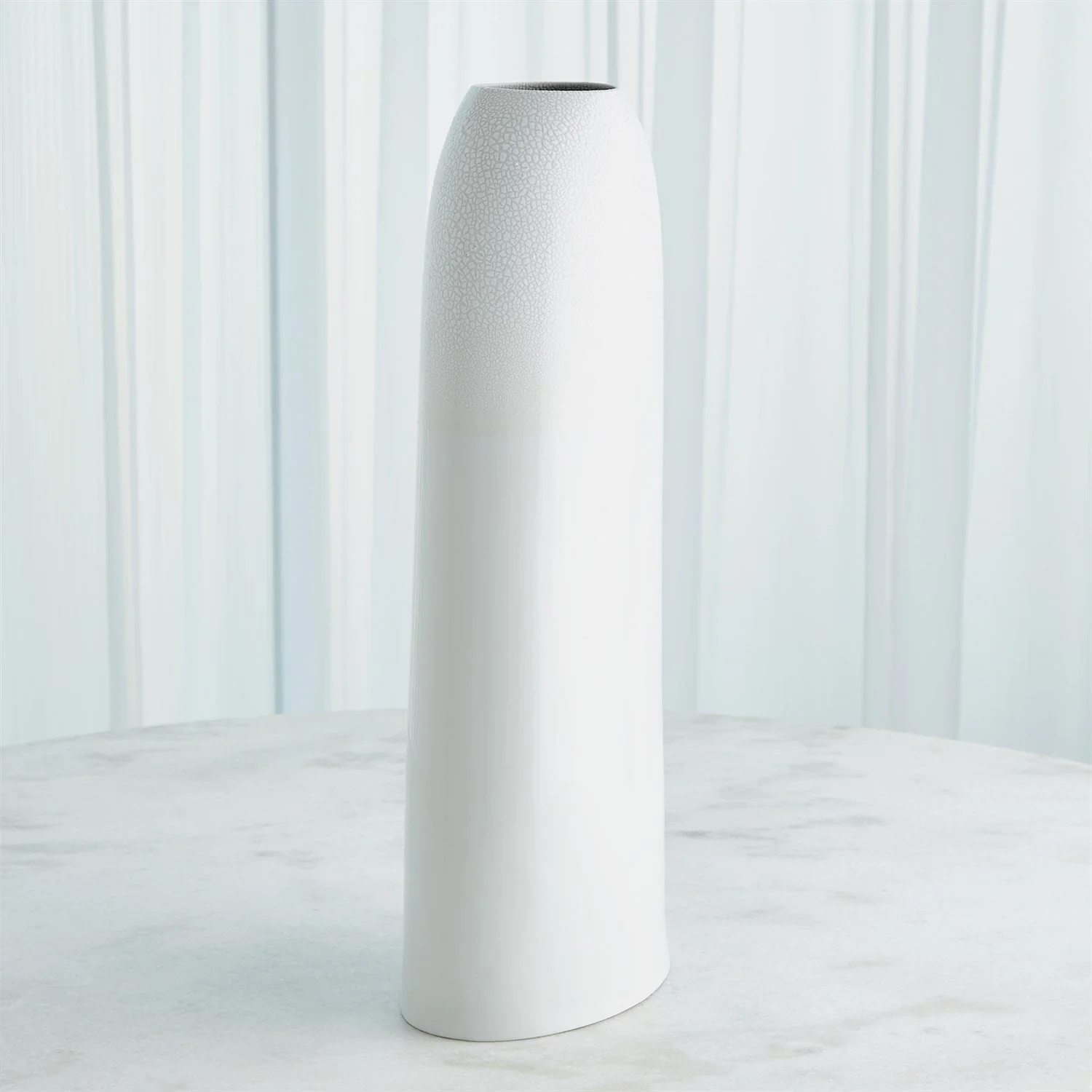 Global Views White Terra Vase Clearance - Image 4