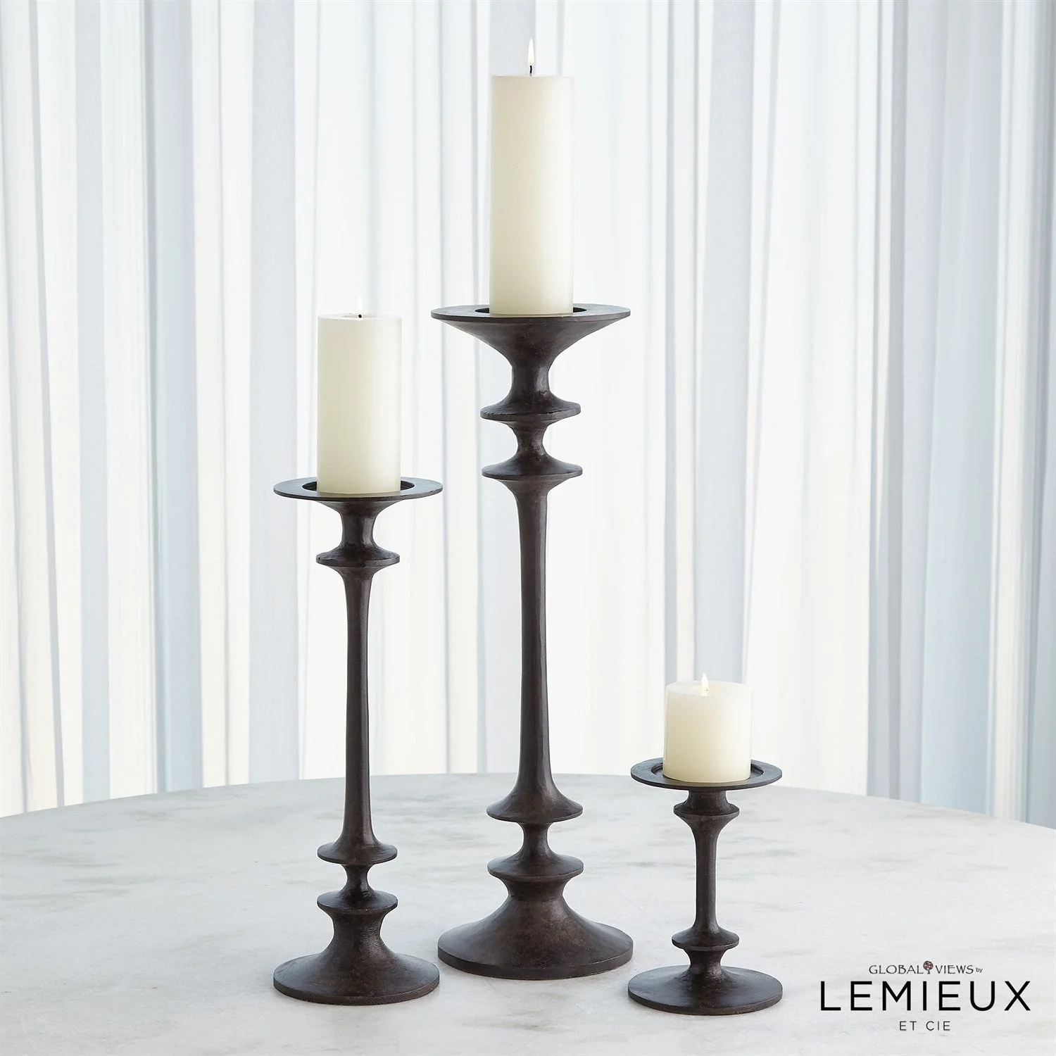 Global Views Theophile Candle Holder - Image 3