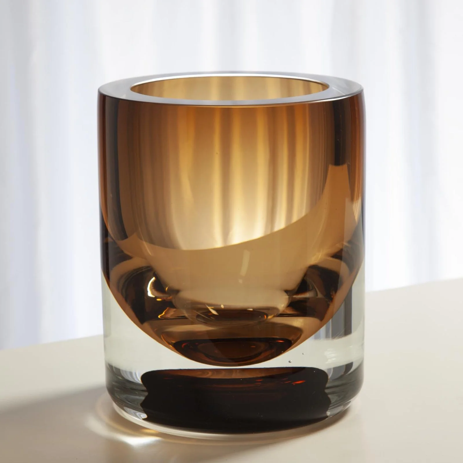 Global Views Thick Cylinder Vase - Image 4