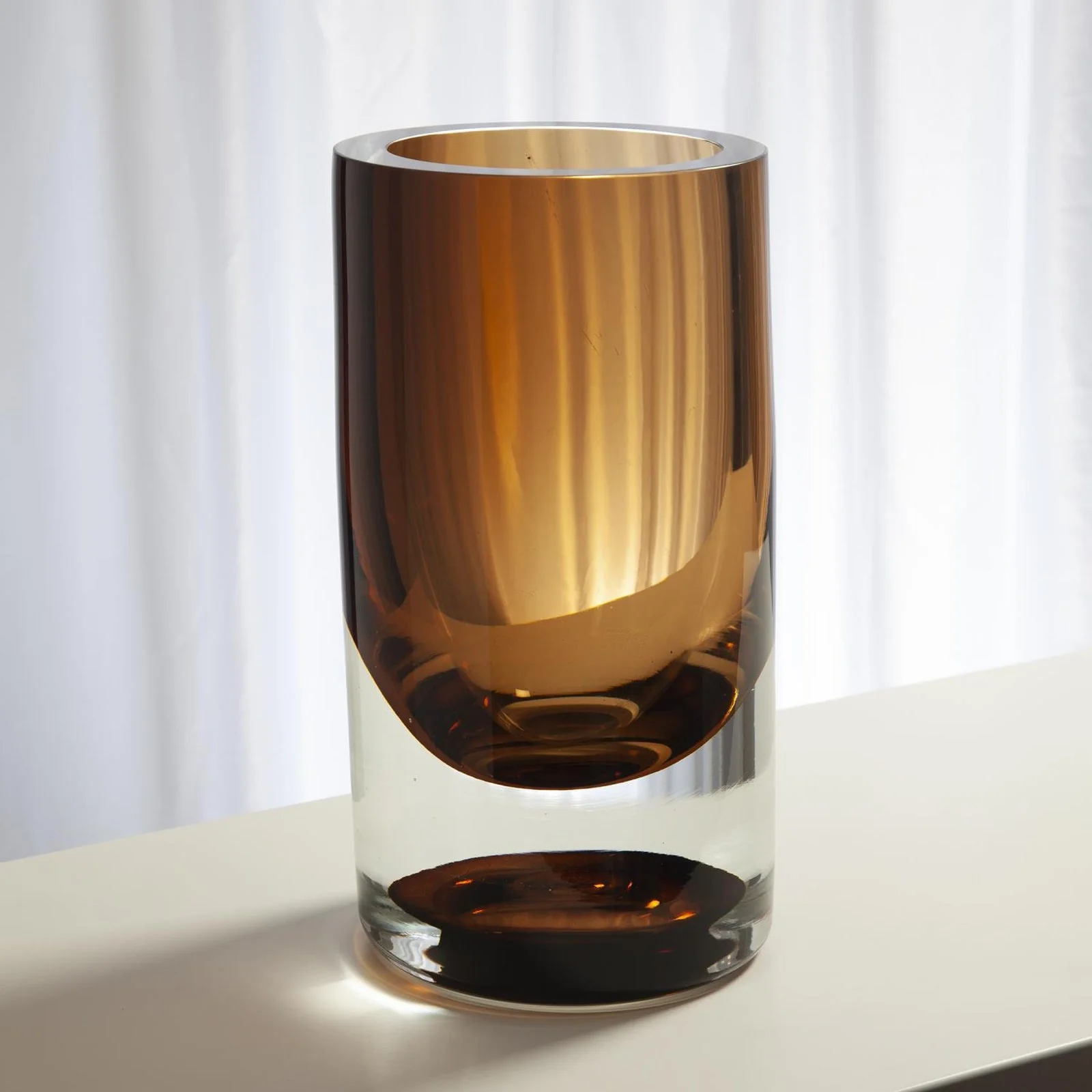 Global Views Thick Cylinder Vase - Image 8