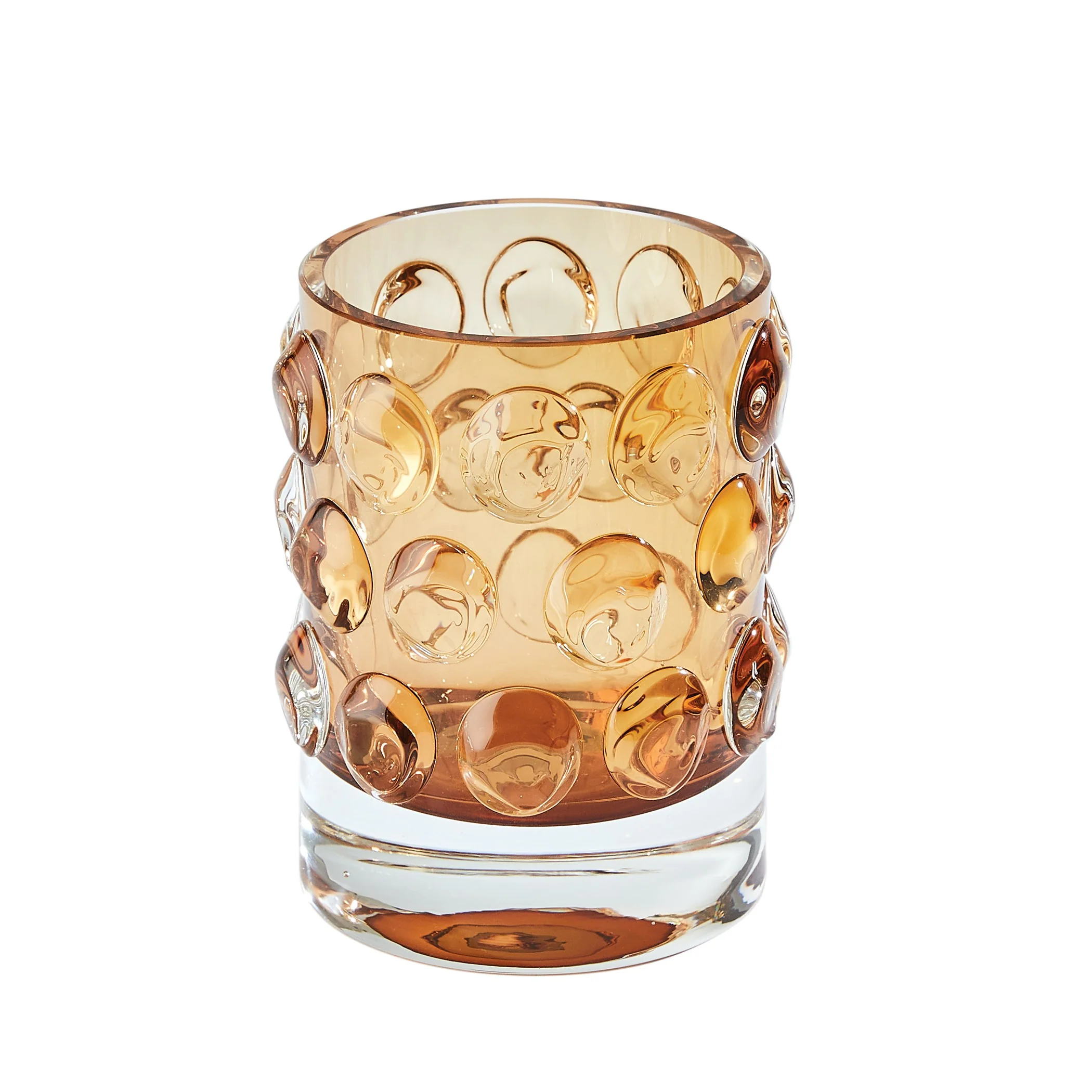 Global Views Thousand Eye Vase Amber - Image 5